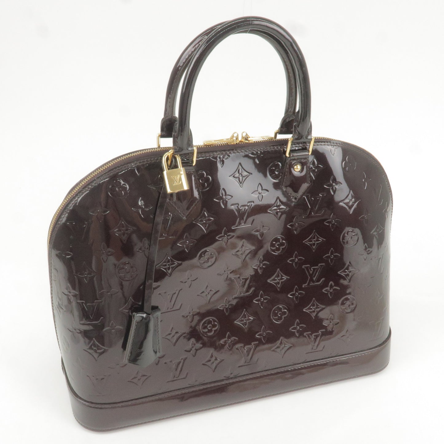 Louis-Vuitton-Monogram-Vernis-Alma-GM-Hand-Bag-Amarante-M93595 –  dct-ep_vintage luxury Store