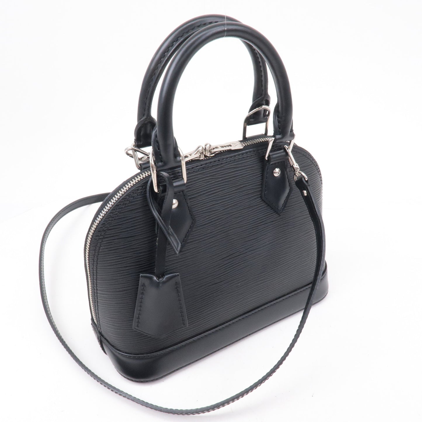 Louis Vuitton Black Epi Leather Noir Alma PM Bag ref.298208 - Joli Closet