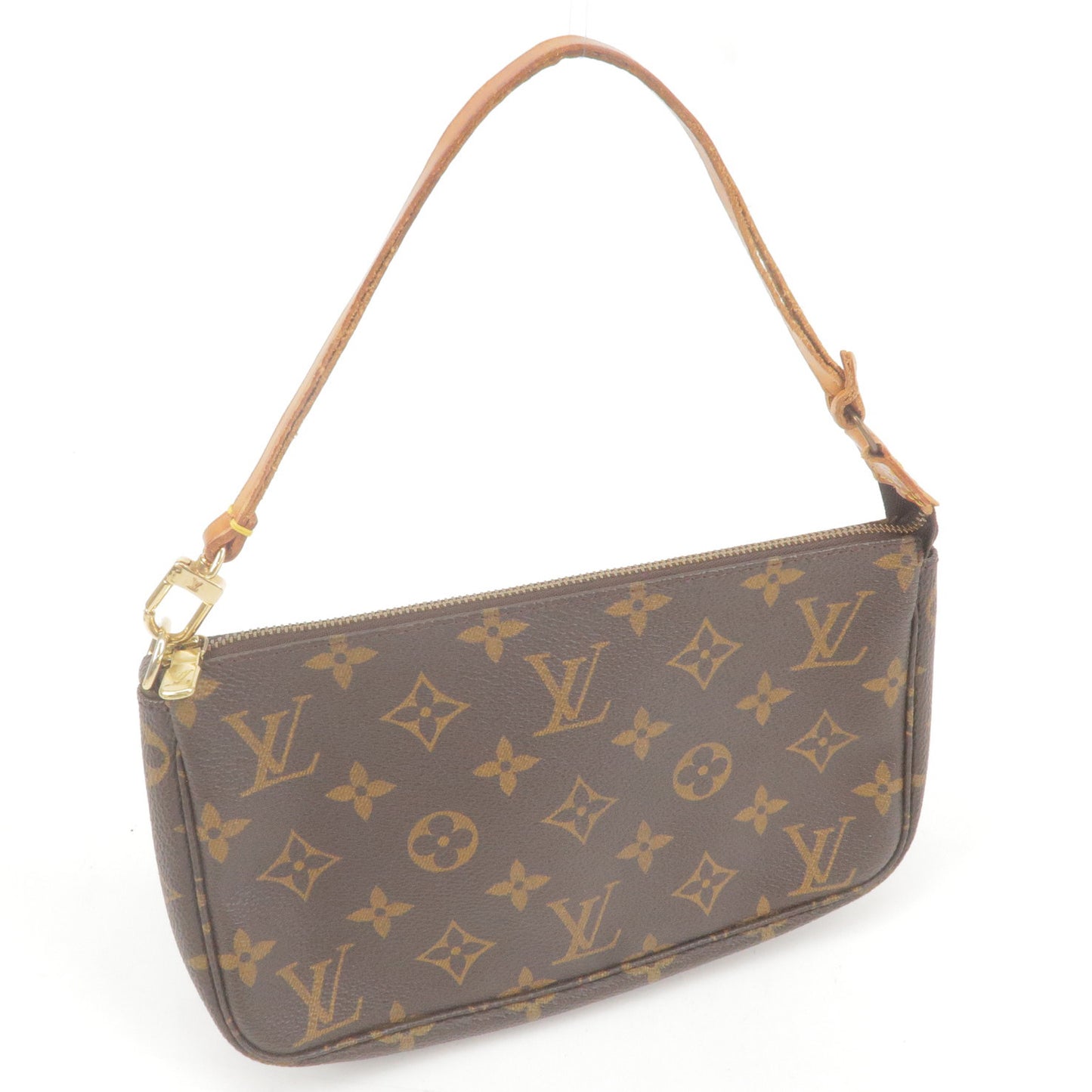 Louis Vuitton Monogram Pochette Accessoires Hand Bag M51980