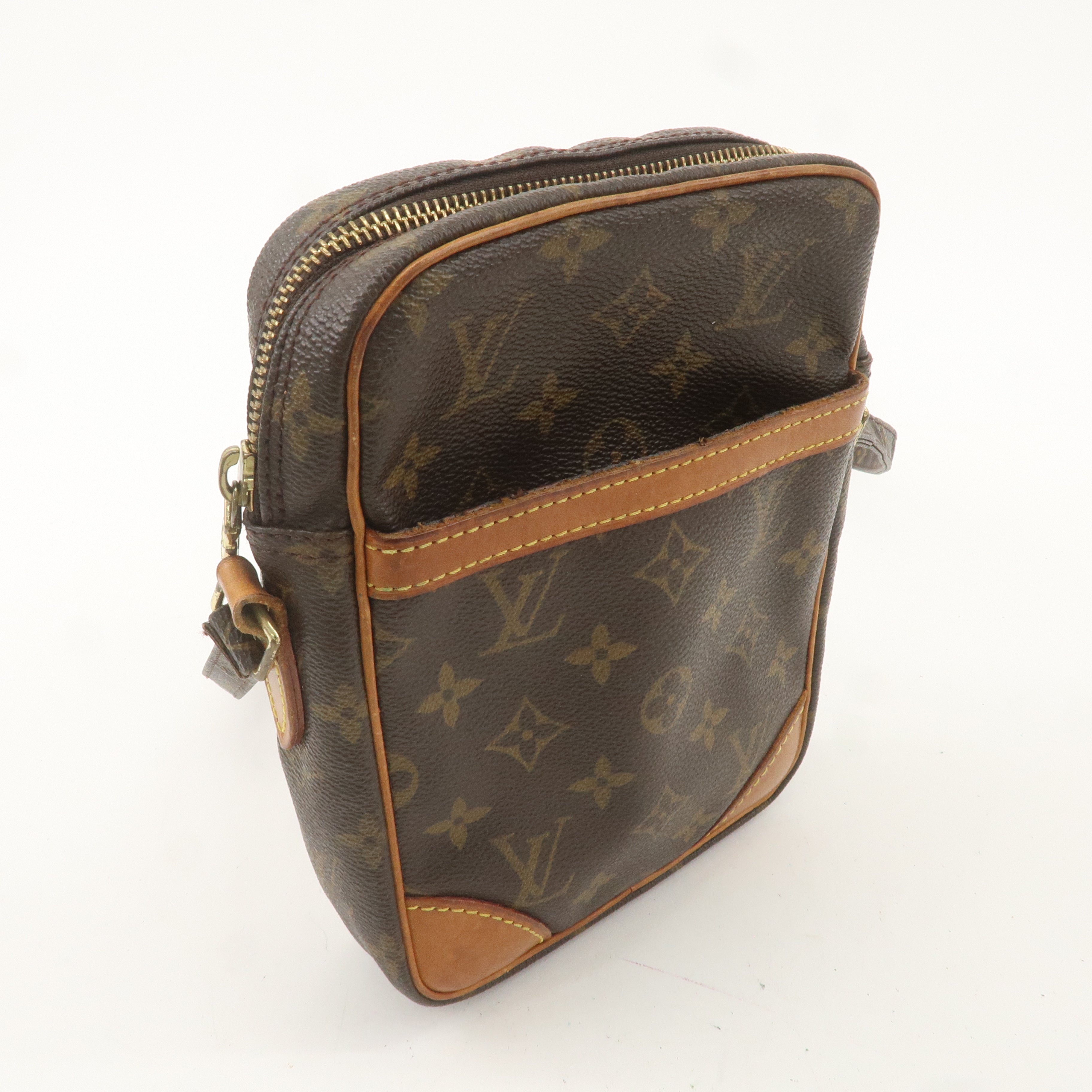 Louis Vuitton Monogram Danube Shoulder Bag Brown M45266