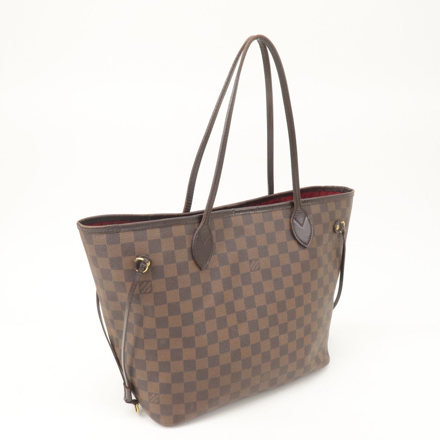 Louis Vuitton Damier Ebene Neverfull MM Tote Bag N51105