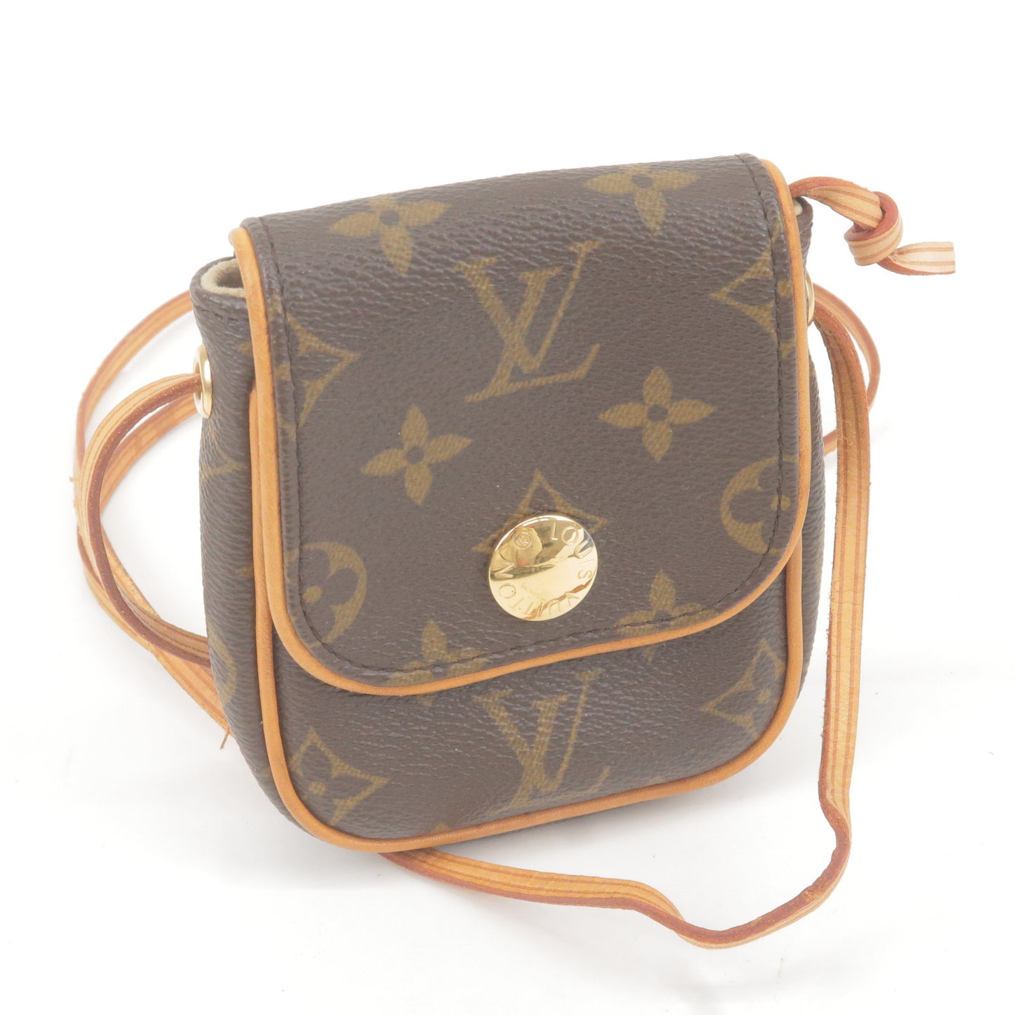 Louis Vuitton Monogram Pochette Cancun Shoulder Bag Pouch M60018