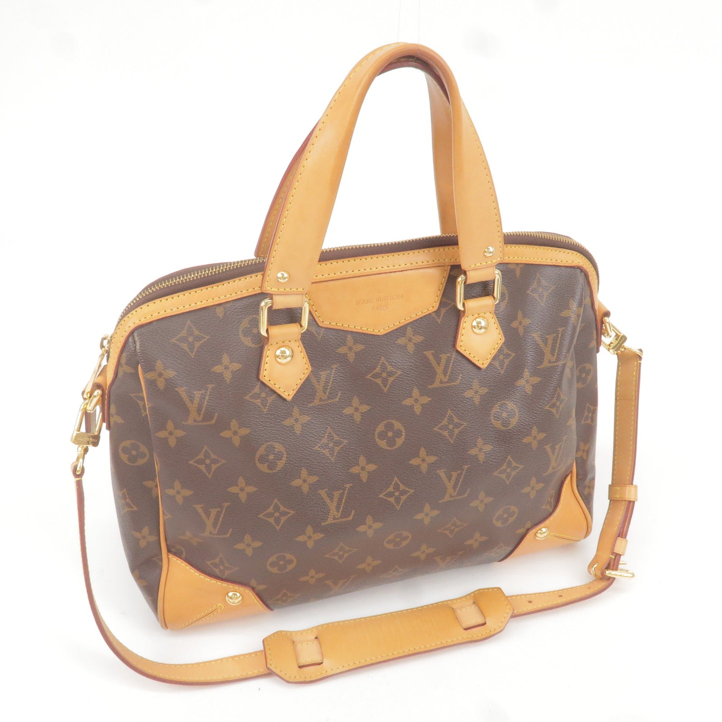Louis Vuitton Monogram Retiro PM 2Way Bag Hand Bag M40325