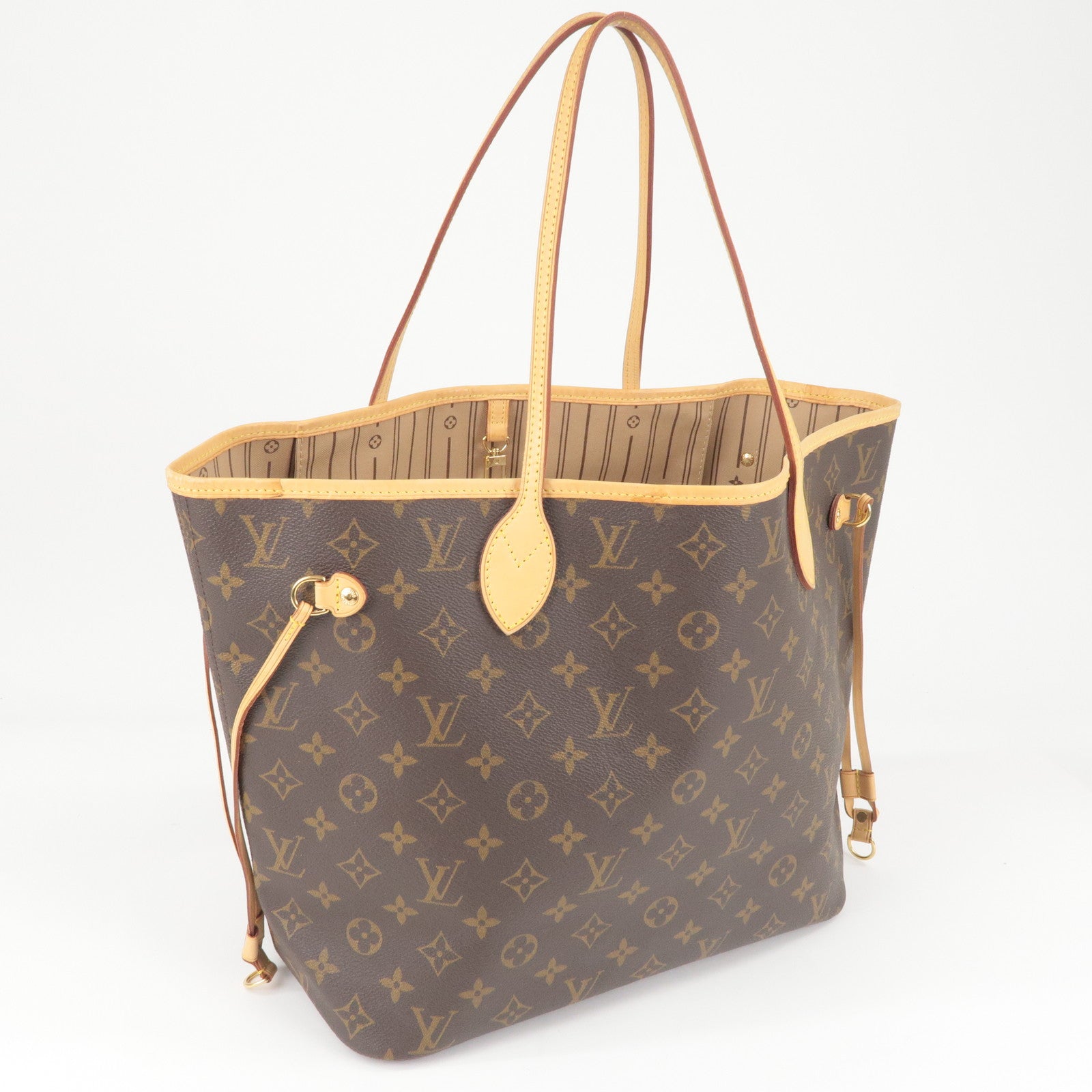 Louis-Vuitton-Monogram-Neverfull-MM-Tote-Bag-Brown-M40156-F/S –  dct-ep_vintage luxury Store