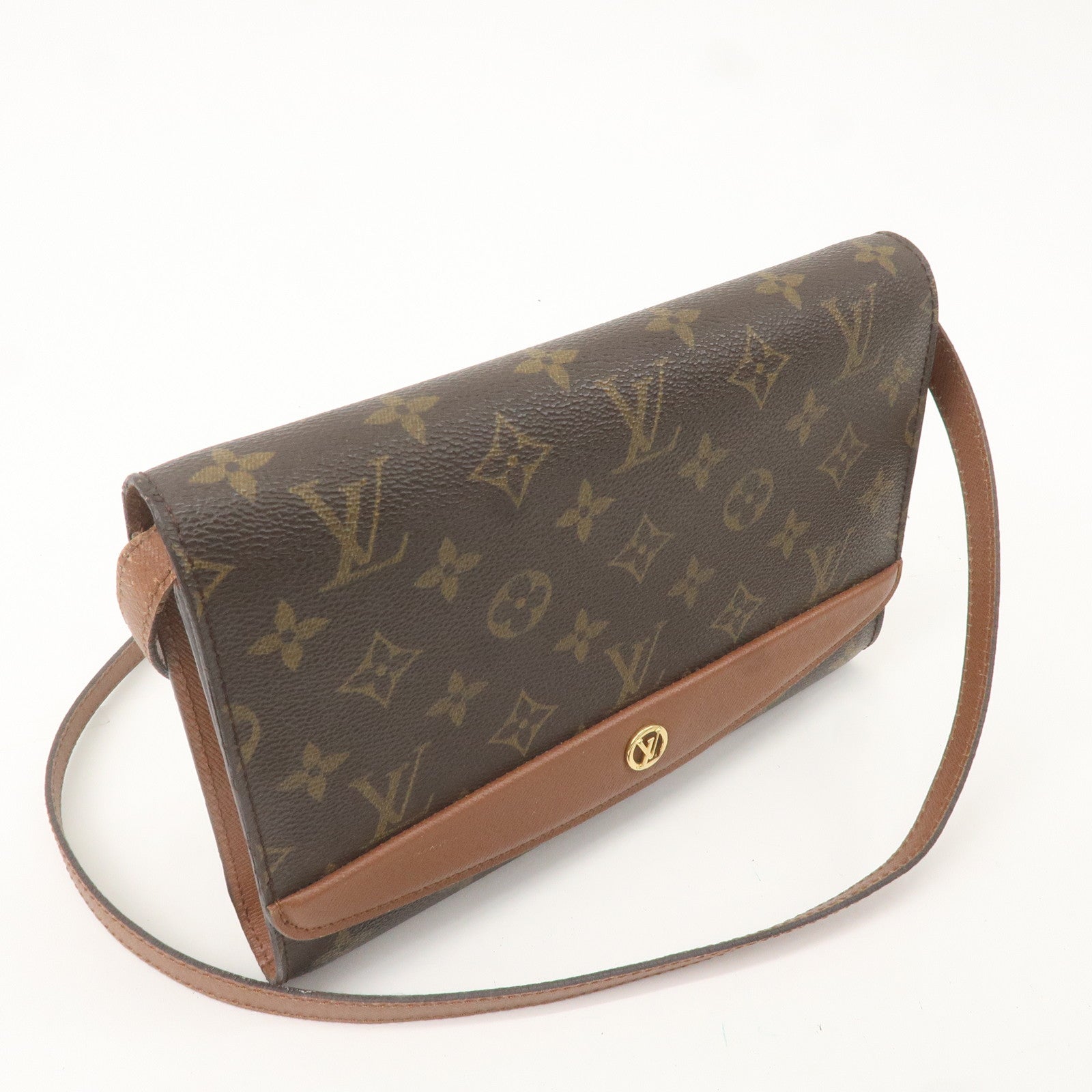 Shoulder - Bordeaux - Vuitton - Monogram - Brown - Bag - Louis