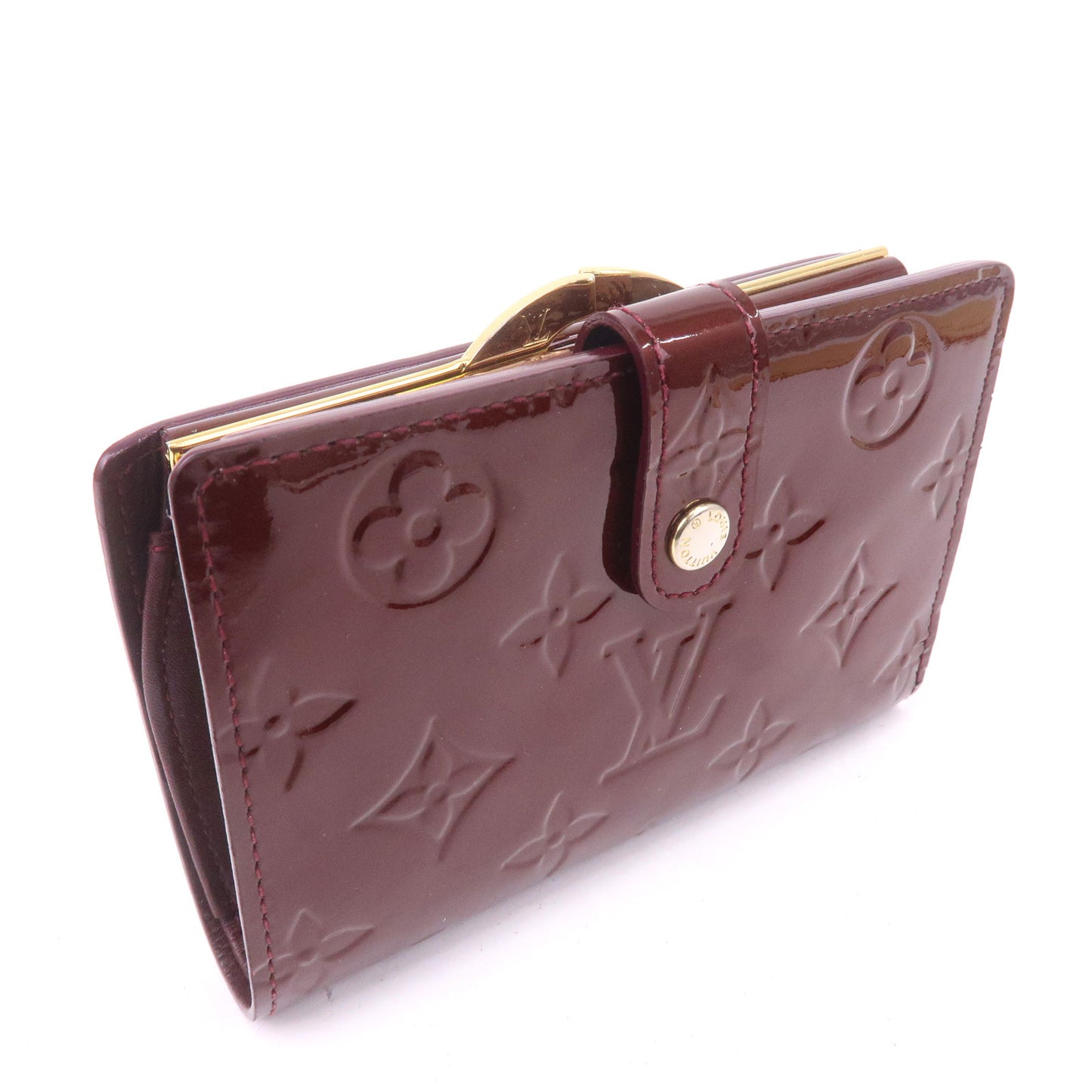 Louis Vuitton Vernis Portefeuille Viennois Rouge Forvist M91524