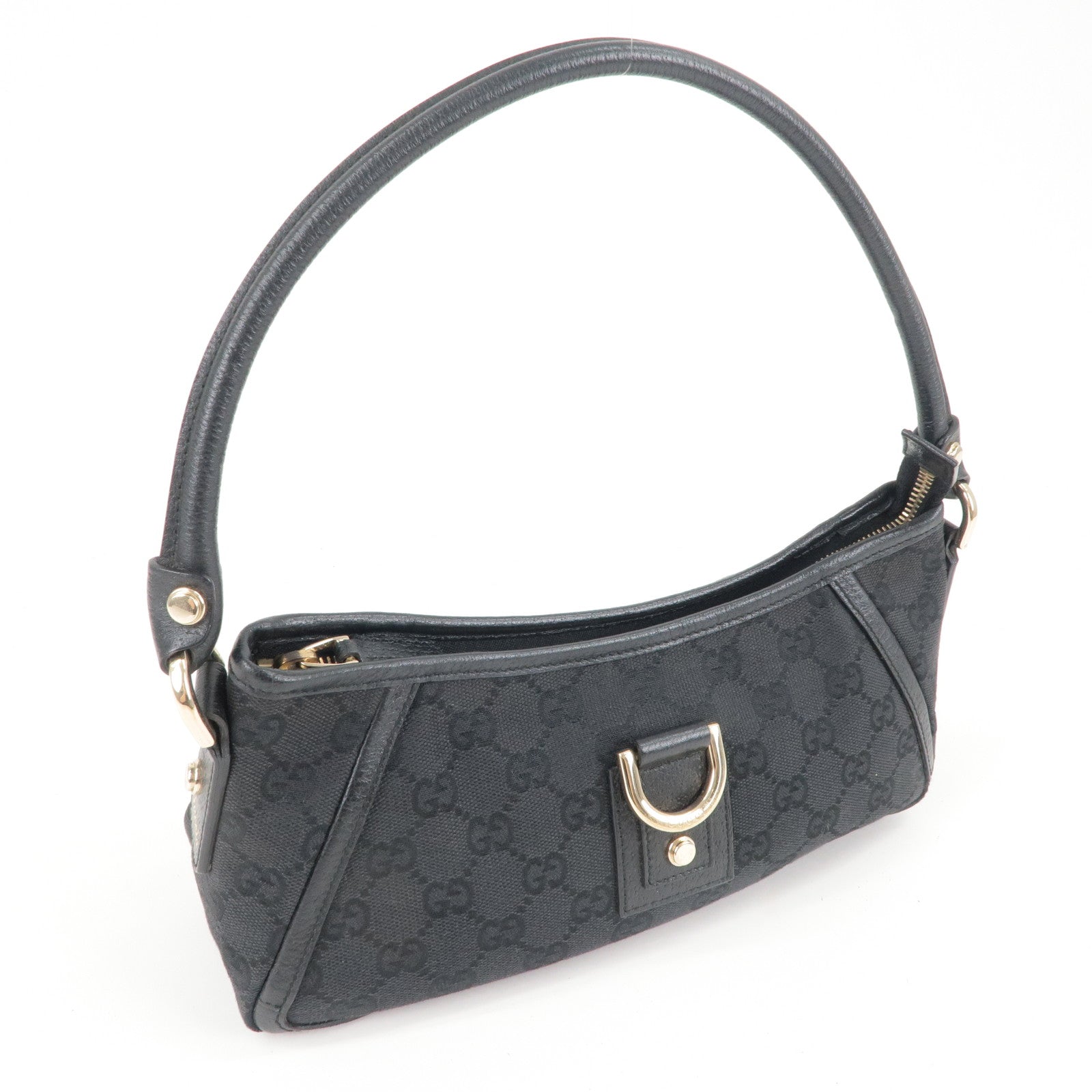 Black Gucci Abbey D-Ring Handbag