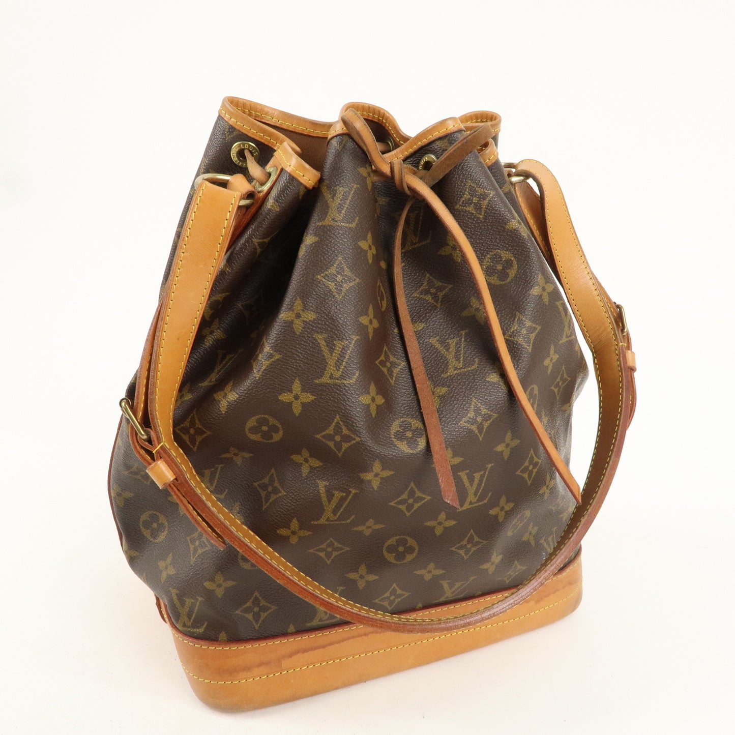 Louis Vuitton Monogram Noe Shoulder Bag Brown M42224