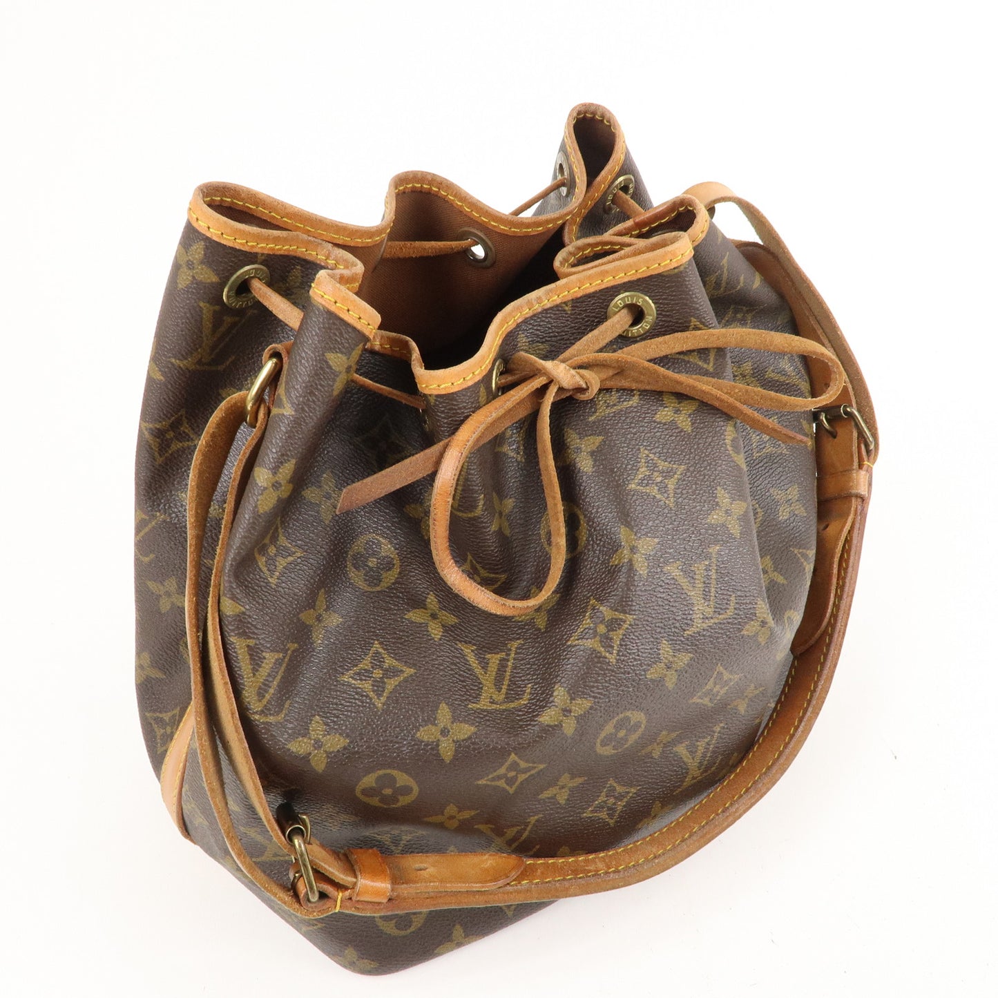 LOUIS VUITTON Shoulder Bag M42226 Petit Noe Monogram canvas Brown Wome –