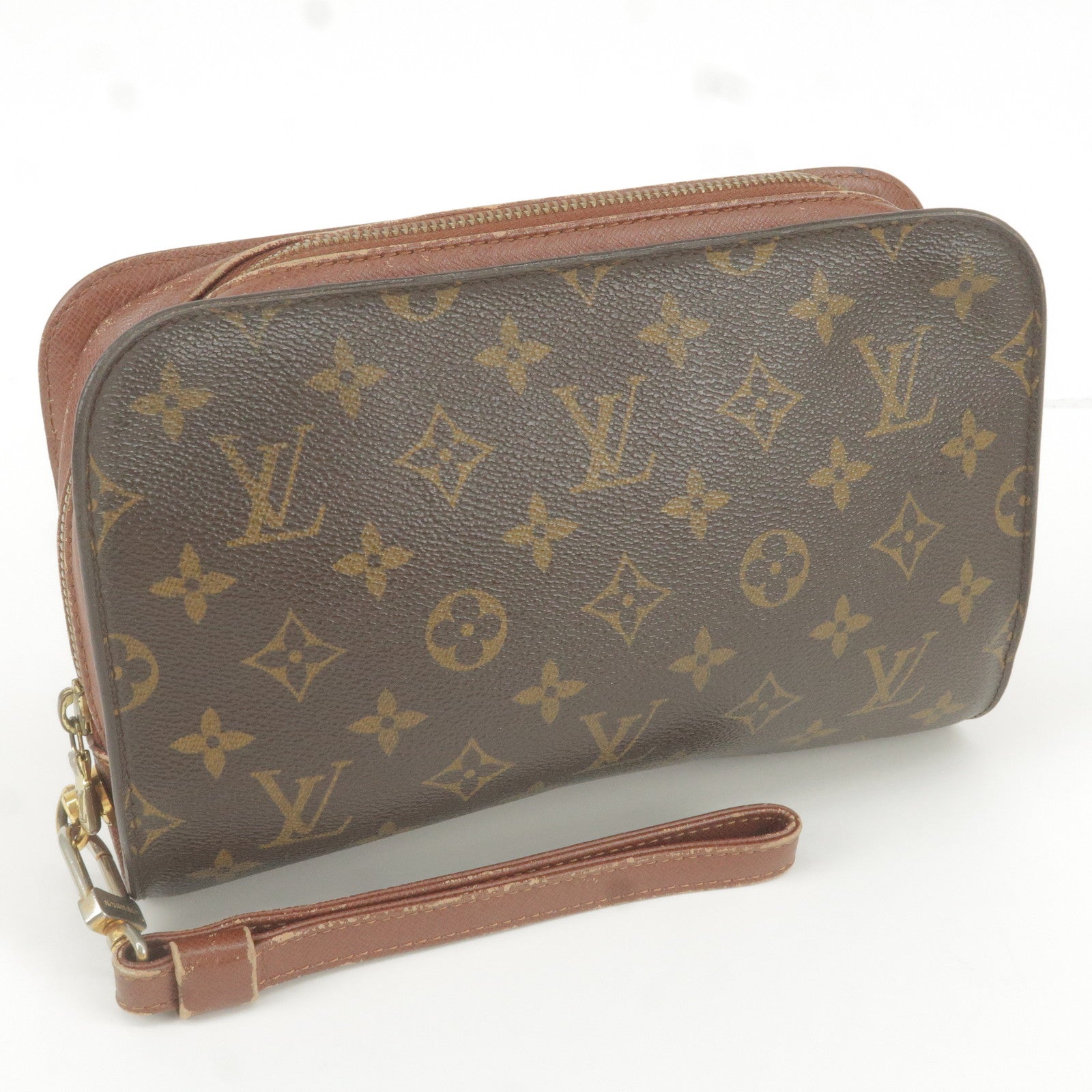 Louis Vuitton  Vintage Louis Vuitton Leather Orsay Wristlet