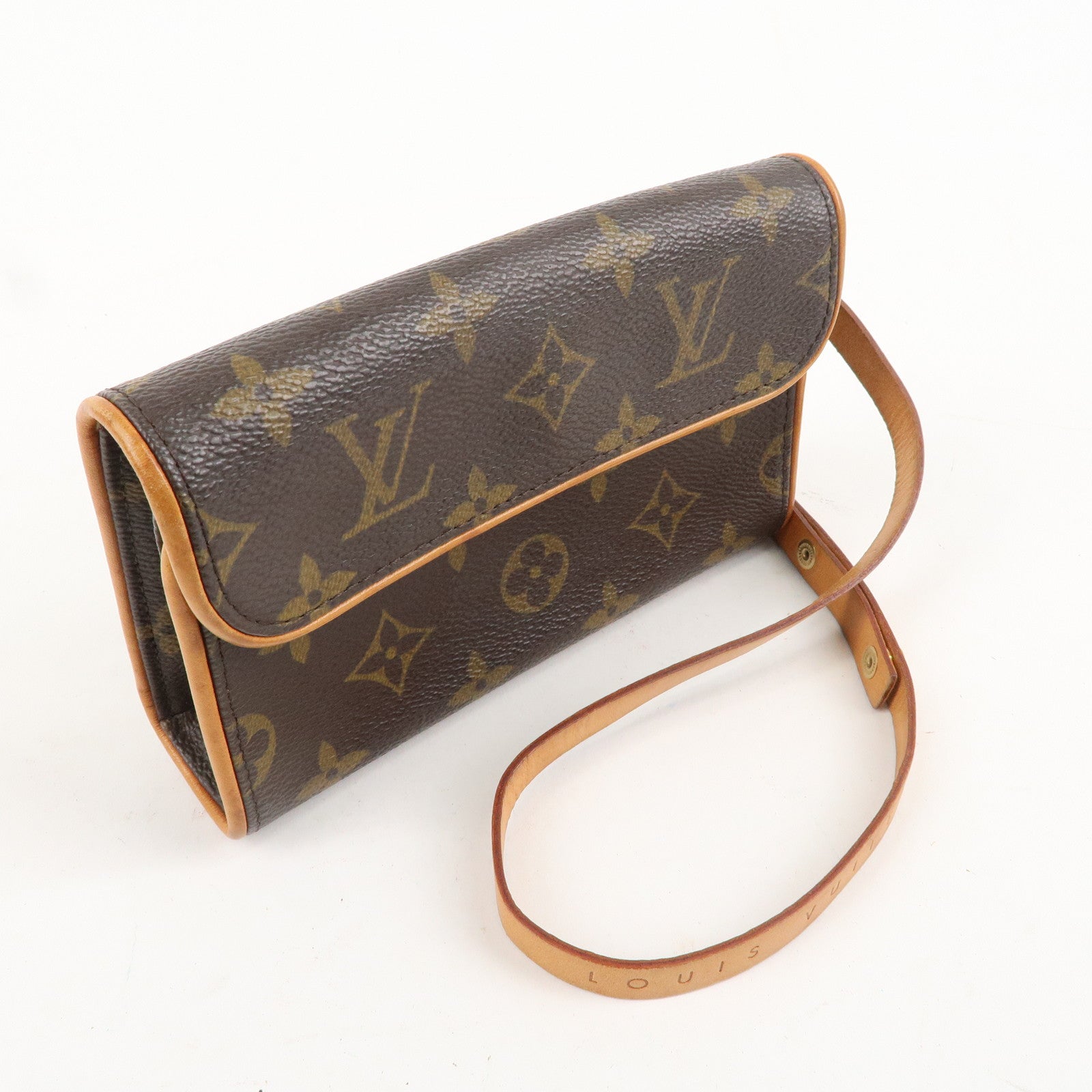 Louis Vuitton Monogram Pochette Florentine Waist Bag SizeXS M51855