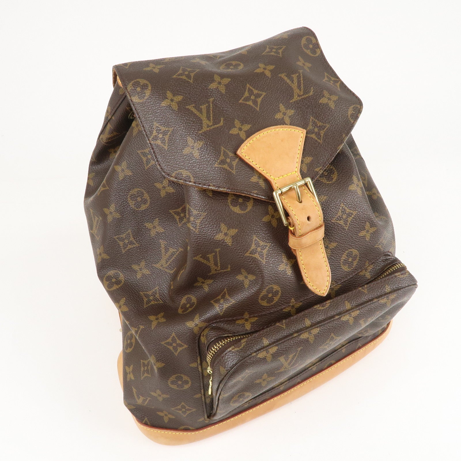 Louis Vuitton Monogram Monsouris GM Backpack M51135 Brown – Timeless  Vintage Company