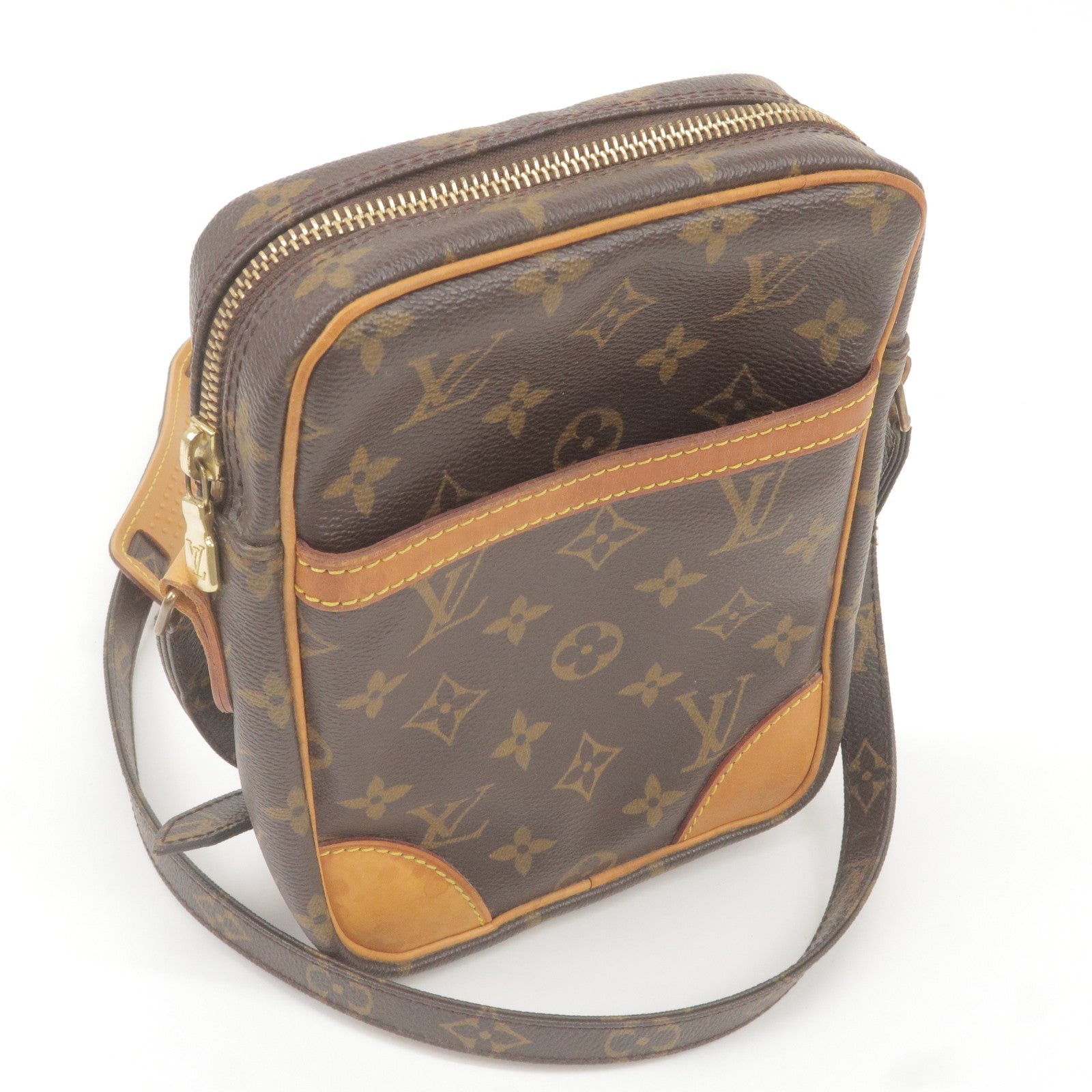 Louis Vuitton, Bags, Louis Vuitton Danube Monogram Shoulder Bag M45266  Monogram Canvas Women