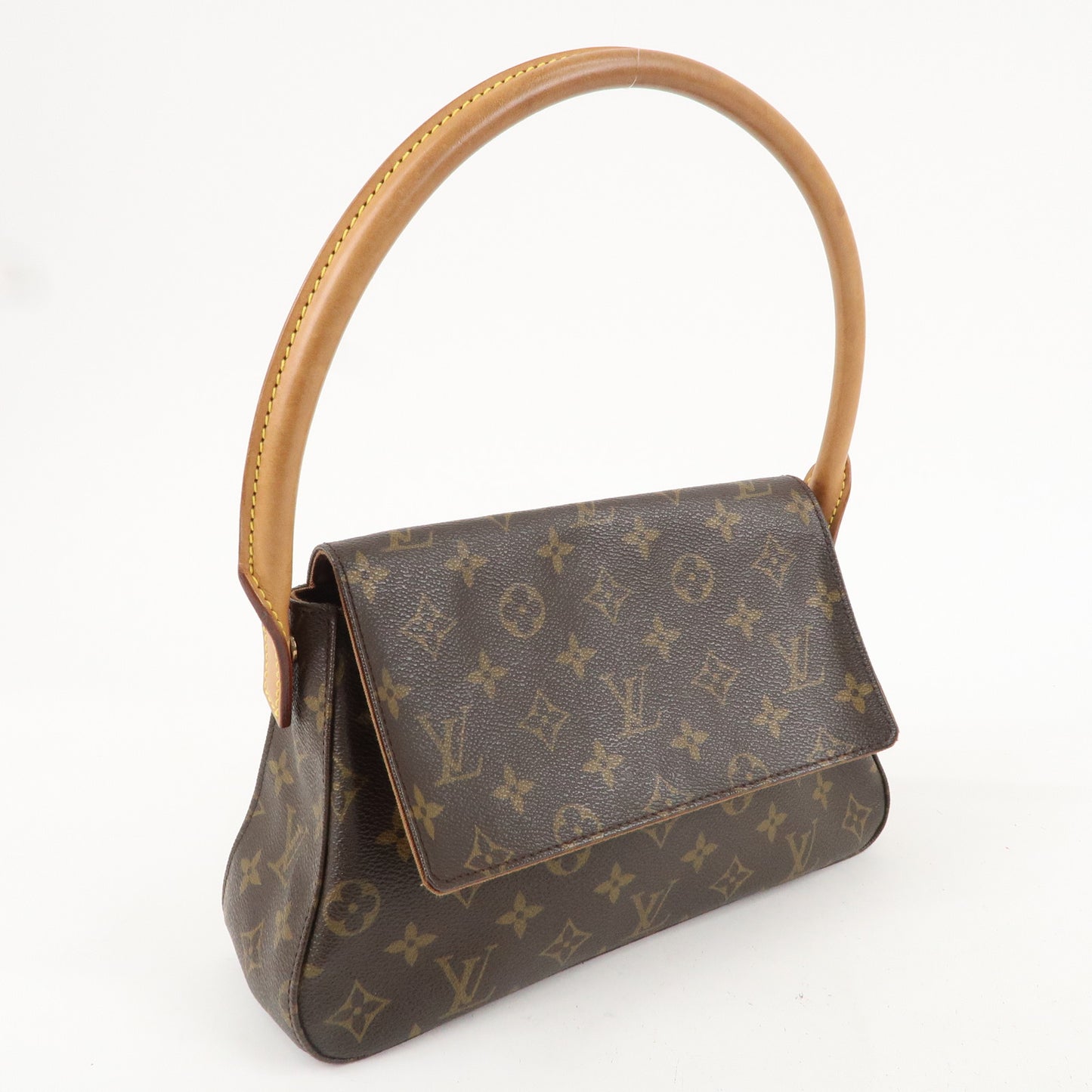 Louis Vuitton Monogram Mini Looping Shoulder Bag Hand Bag M51147