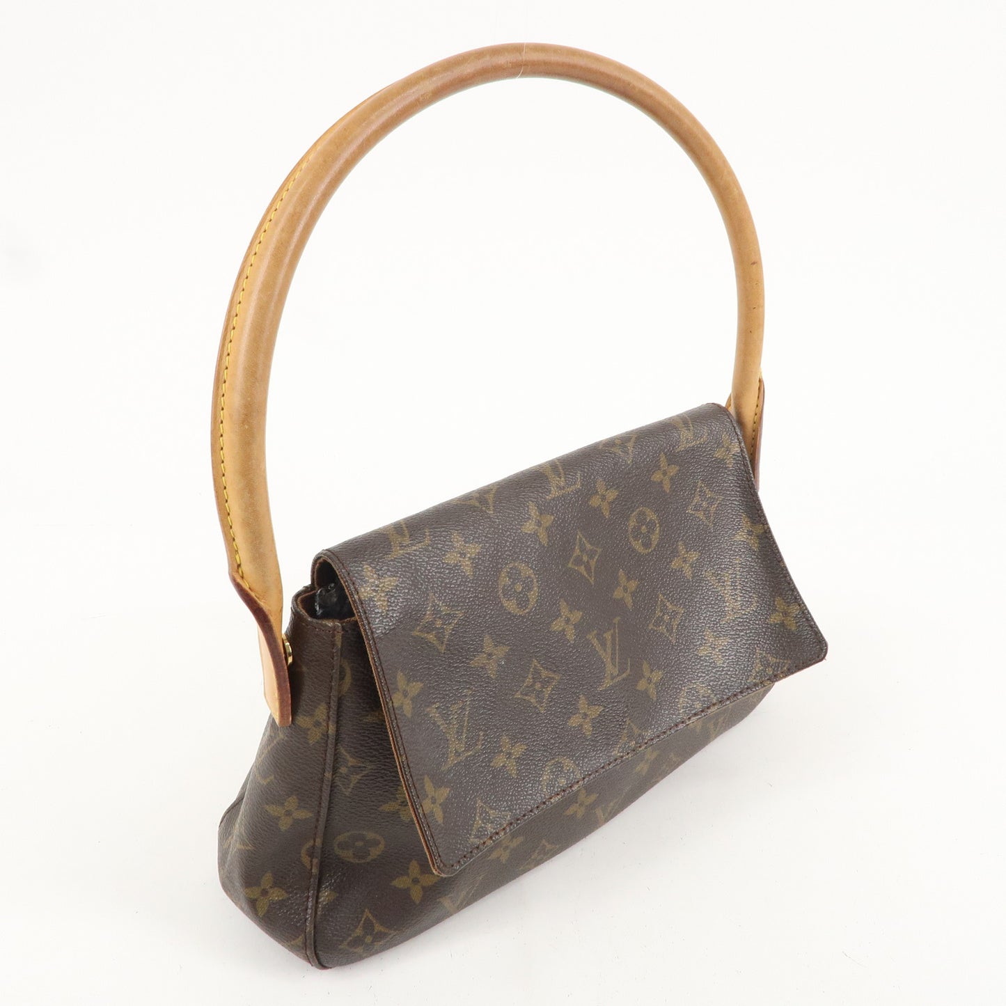 Louis Vuitton Monogram Mini Looping Shoulder Bag Hand Bag M51147