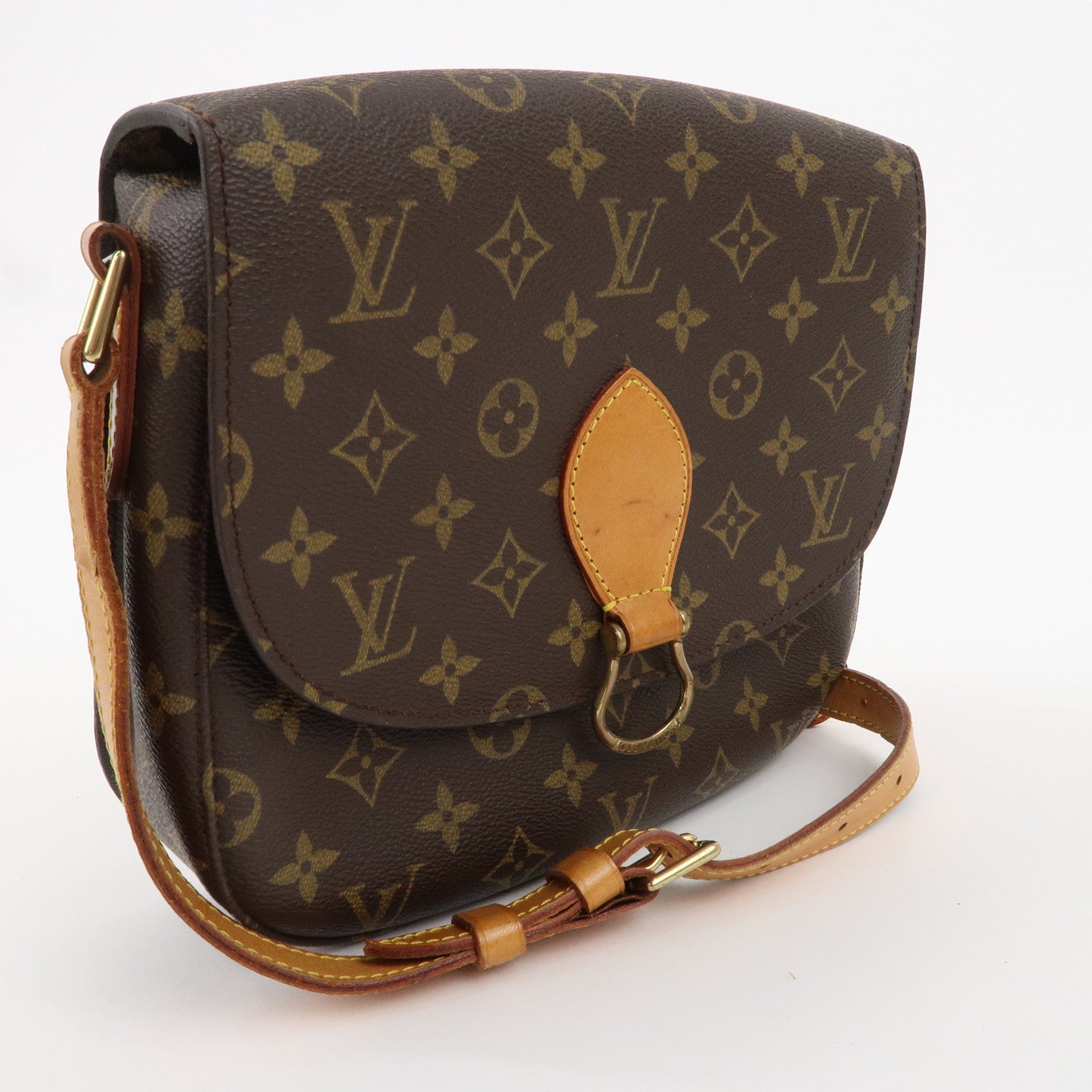 Louis Vuitton, Bags, Authentic Louis Vuitton Monogram Saint Cloud Gm M  Shoulder Cross Bag