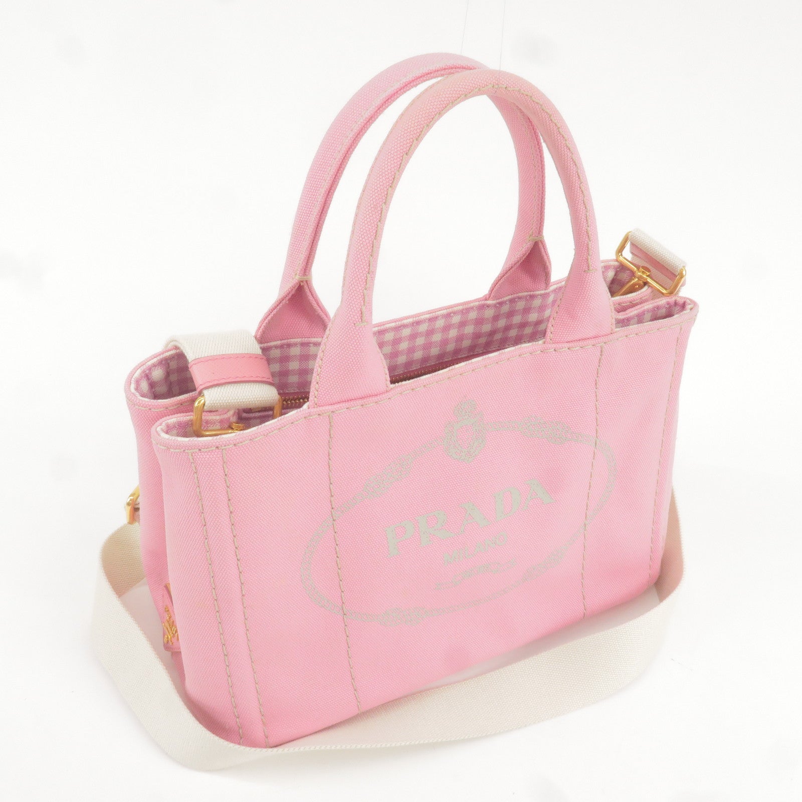 Prada Pink Tote Bags