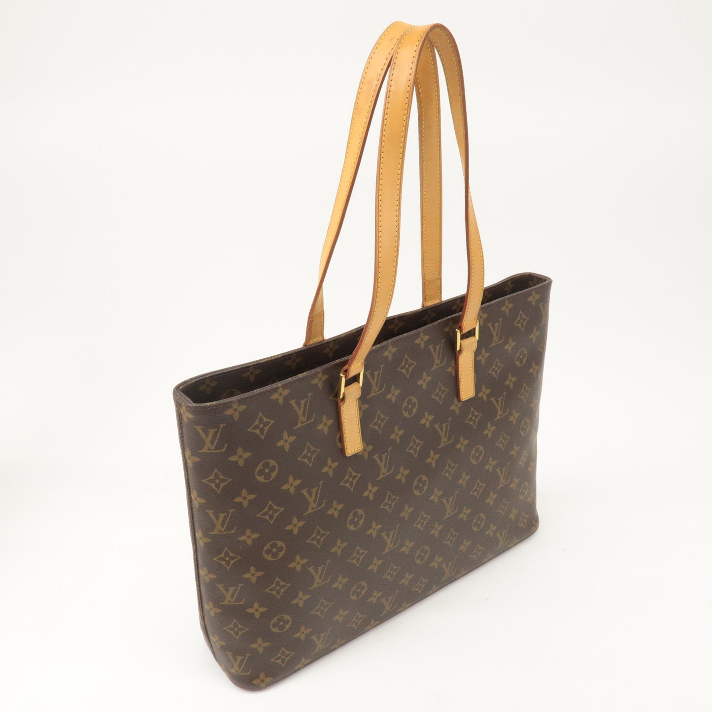 Louis Vuitton Monogram Luco Tote Bag Hand Bag Brown M51155