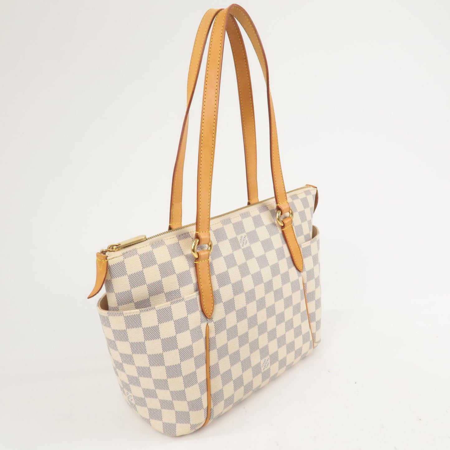 Handbags Louis Vuitton Louis Vuitton Totally PM N HANDBAG51261 Canvas Damier Azur Purse Handbag