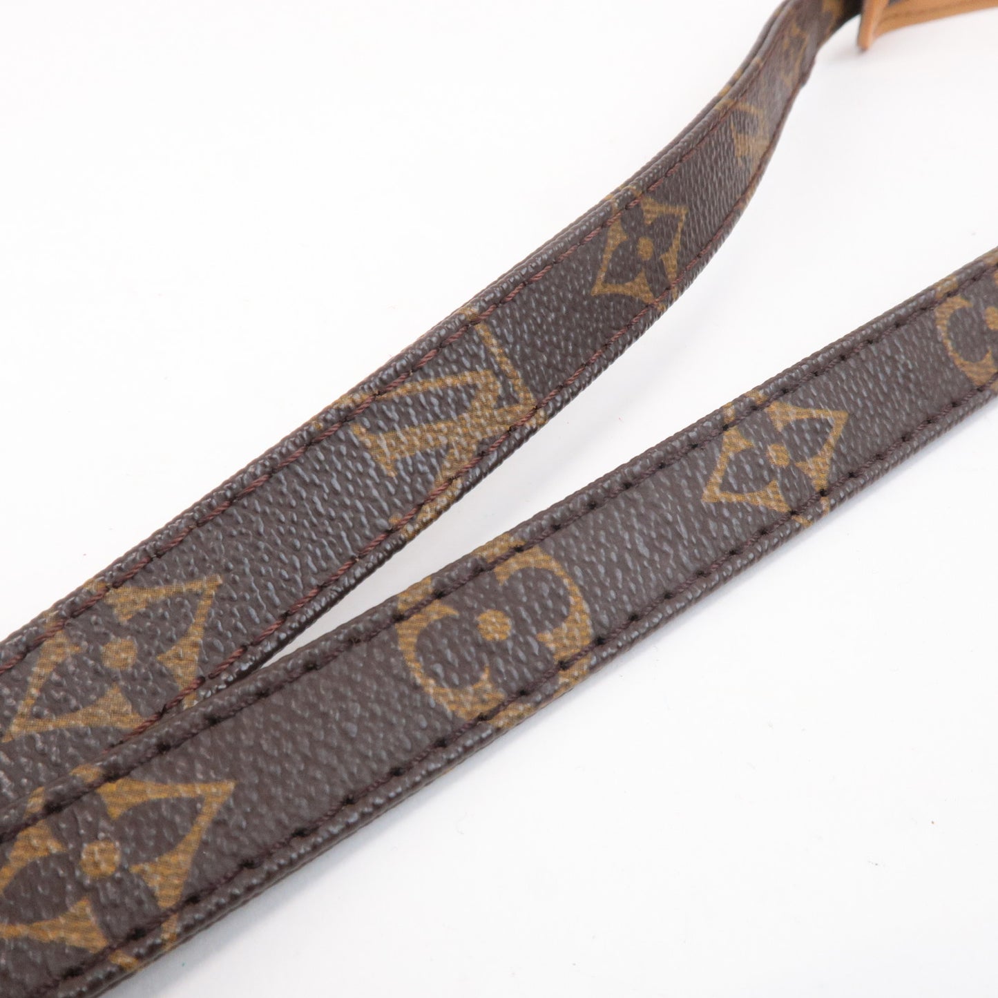 Louis Vuitton Monogram Canvas Shoulder Strap 120cm Brown J75010