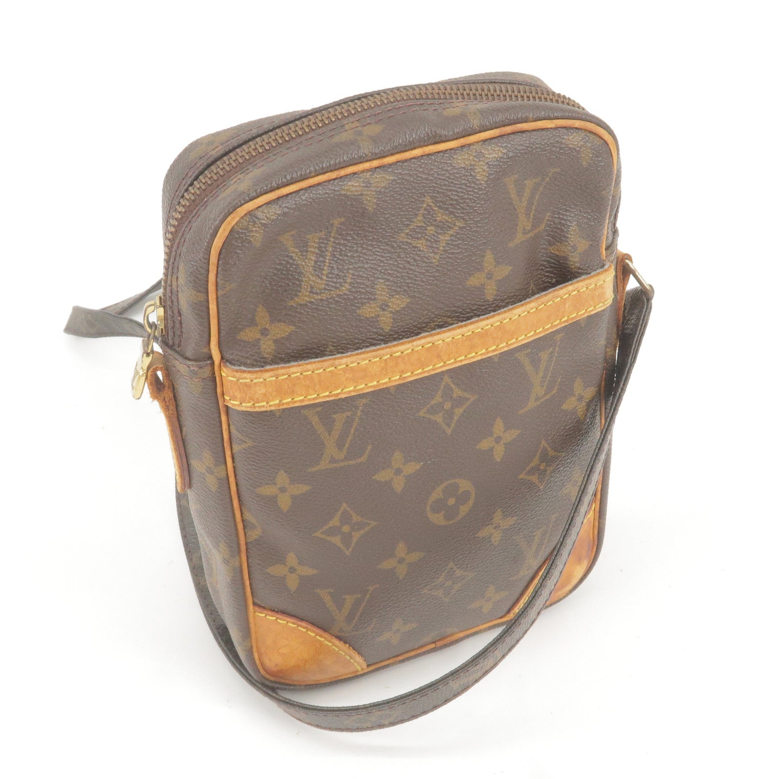 Auth Louis Vuitton Monogram Danube M45266 Women's Shoulder Bag