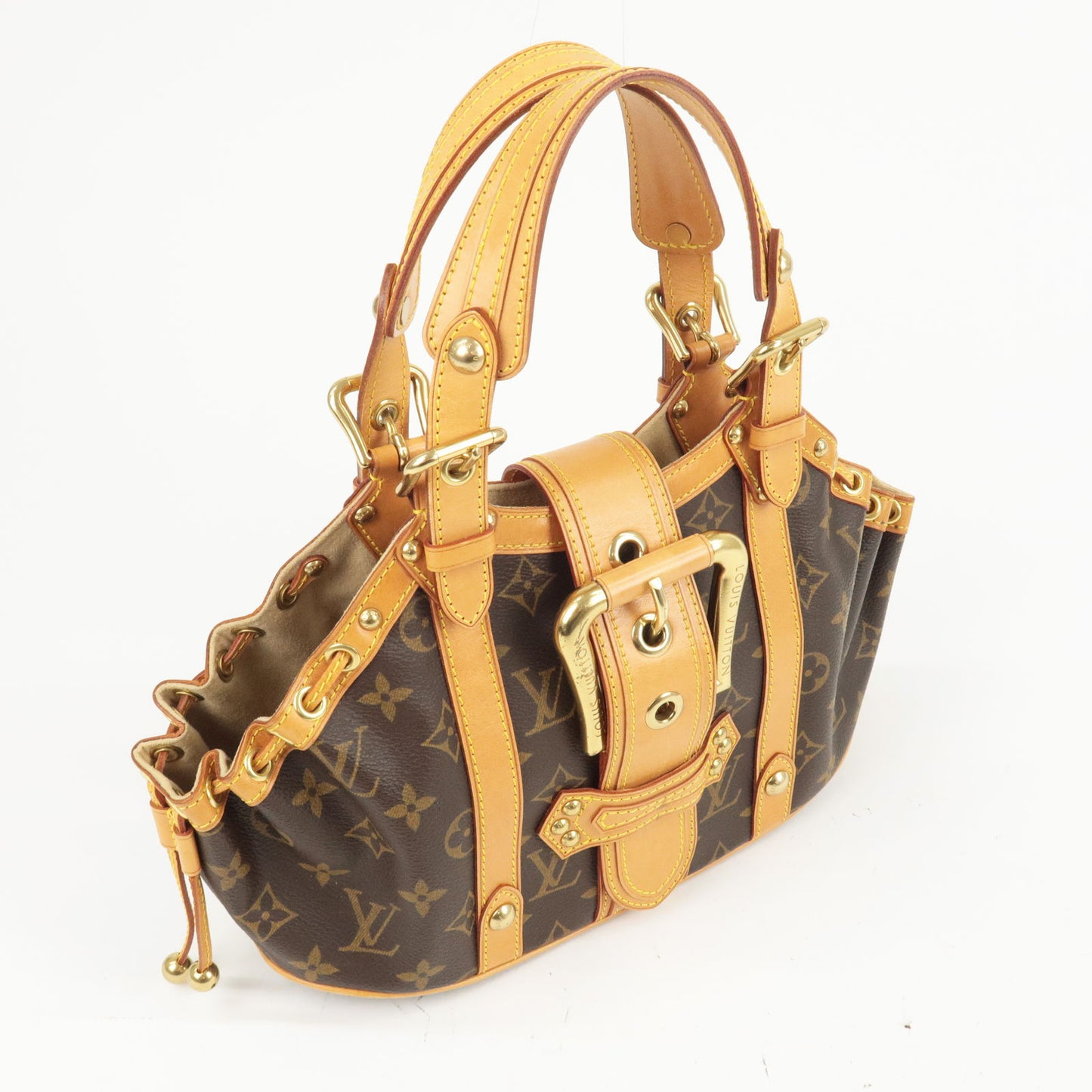 Louis Vuitton Monogram Theda PM Hand Bag Purse M92399
