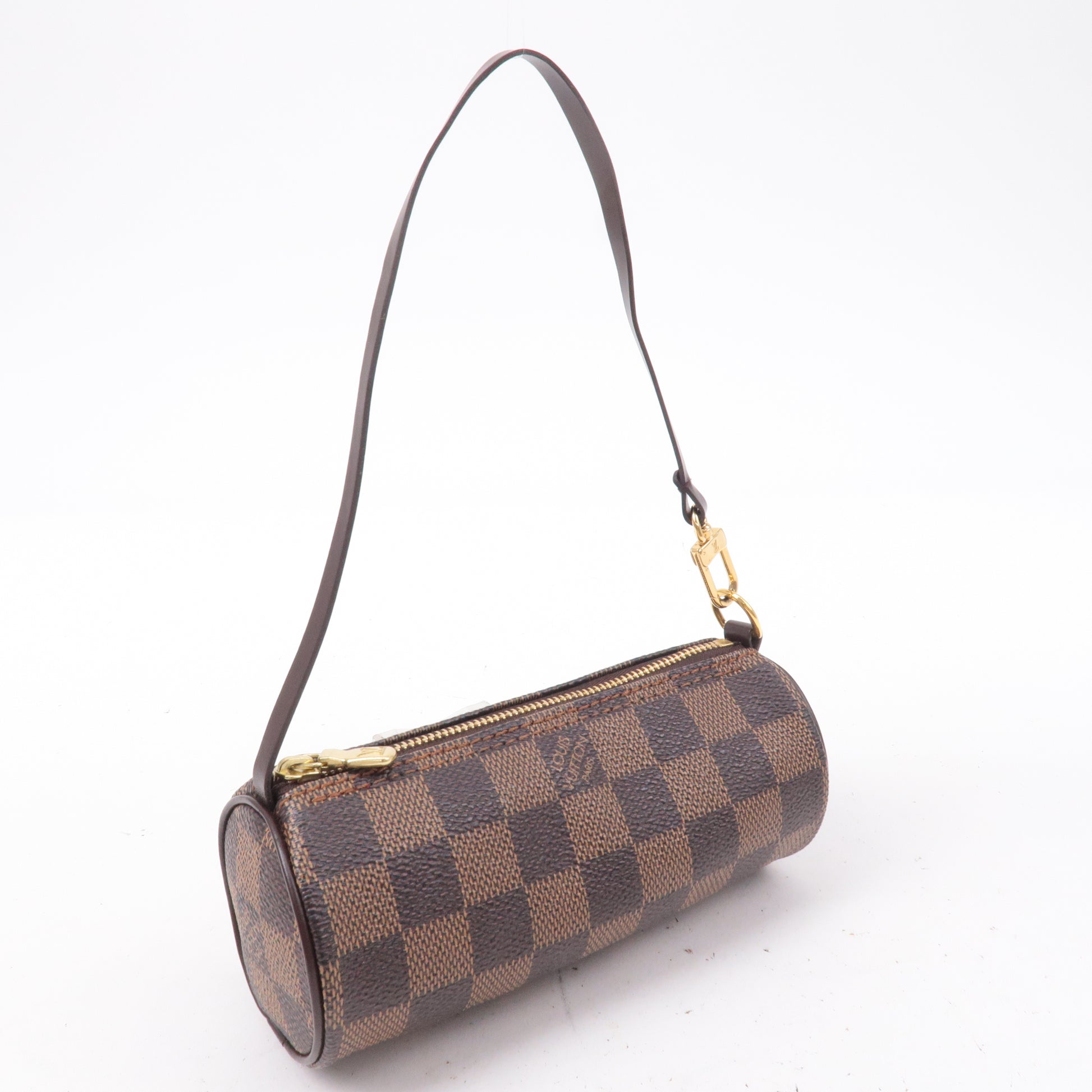 Louis-Vuitton-Damier-Papillon-Canvas-Mini-Pouch-Brown – dct