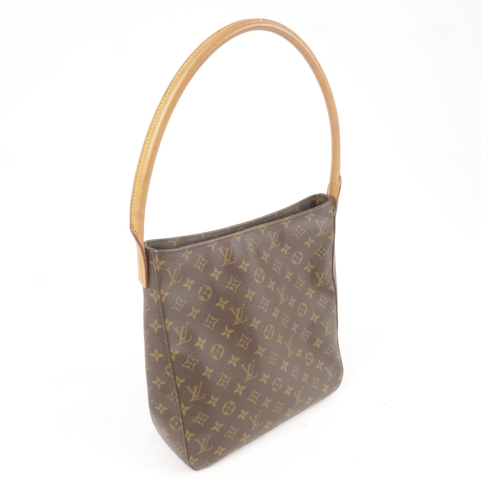 Authentic-Louis-Vuitton-Monogram-Looping-GM-Shoulder-Bag-Brown-M51145-Used-F/S  – dct-ep_vintage luxury Store