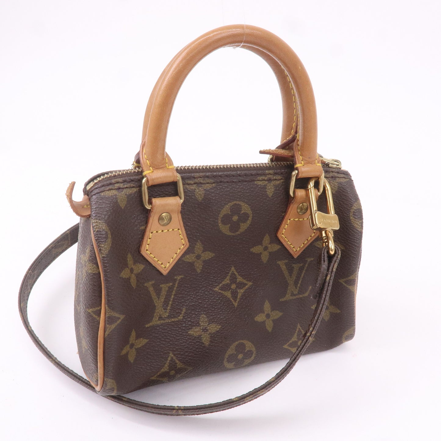 Louis Vuitton Monogram Mini Speedy & Strap M41534 J75010