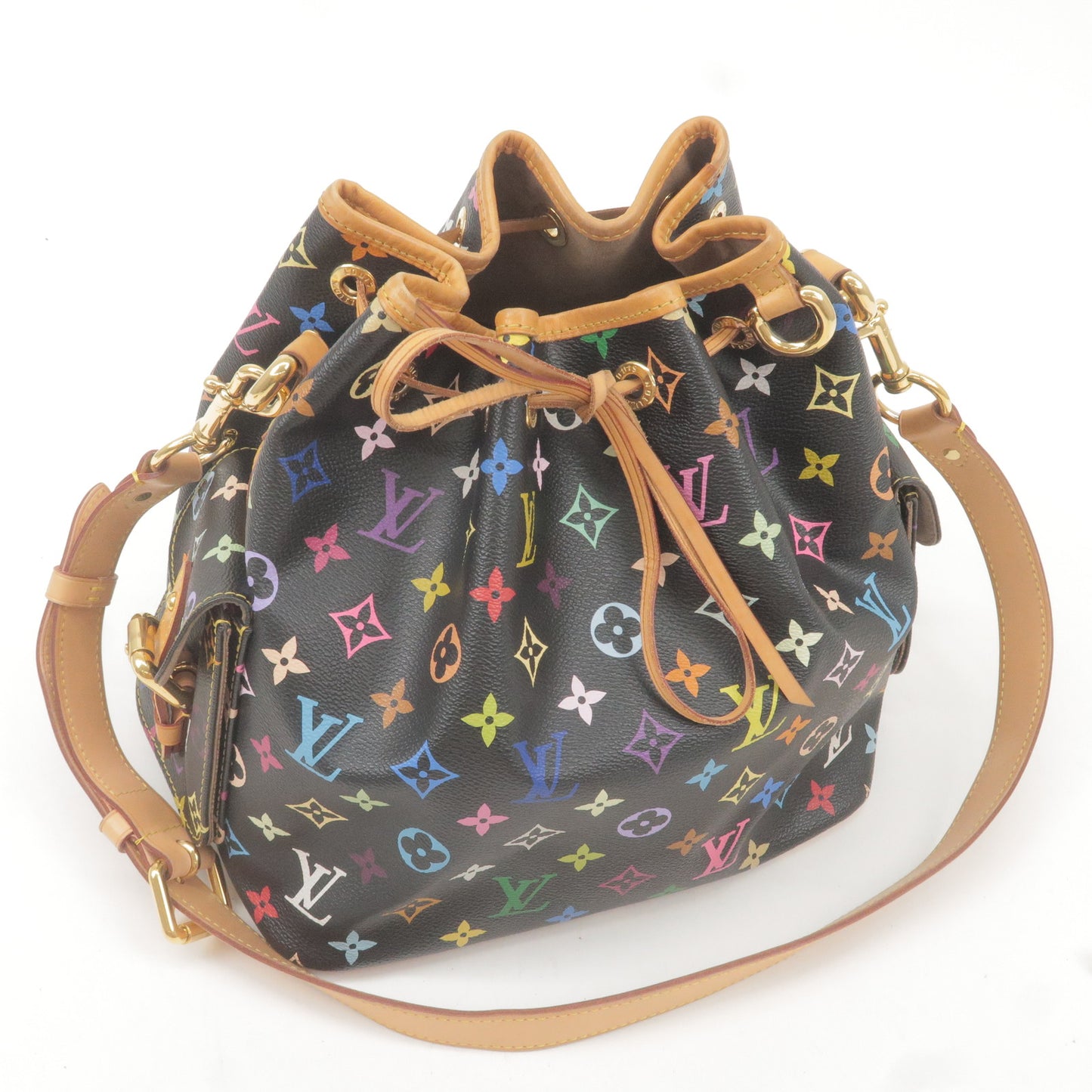 Louis Vuitton Monogram Multi Color Petit Noe Bag M42230