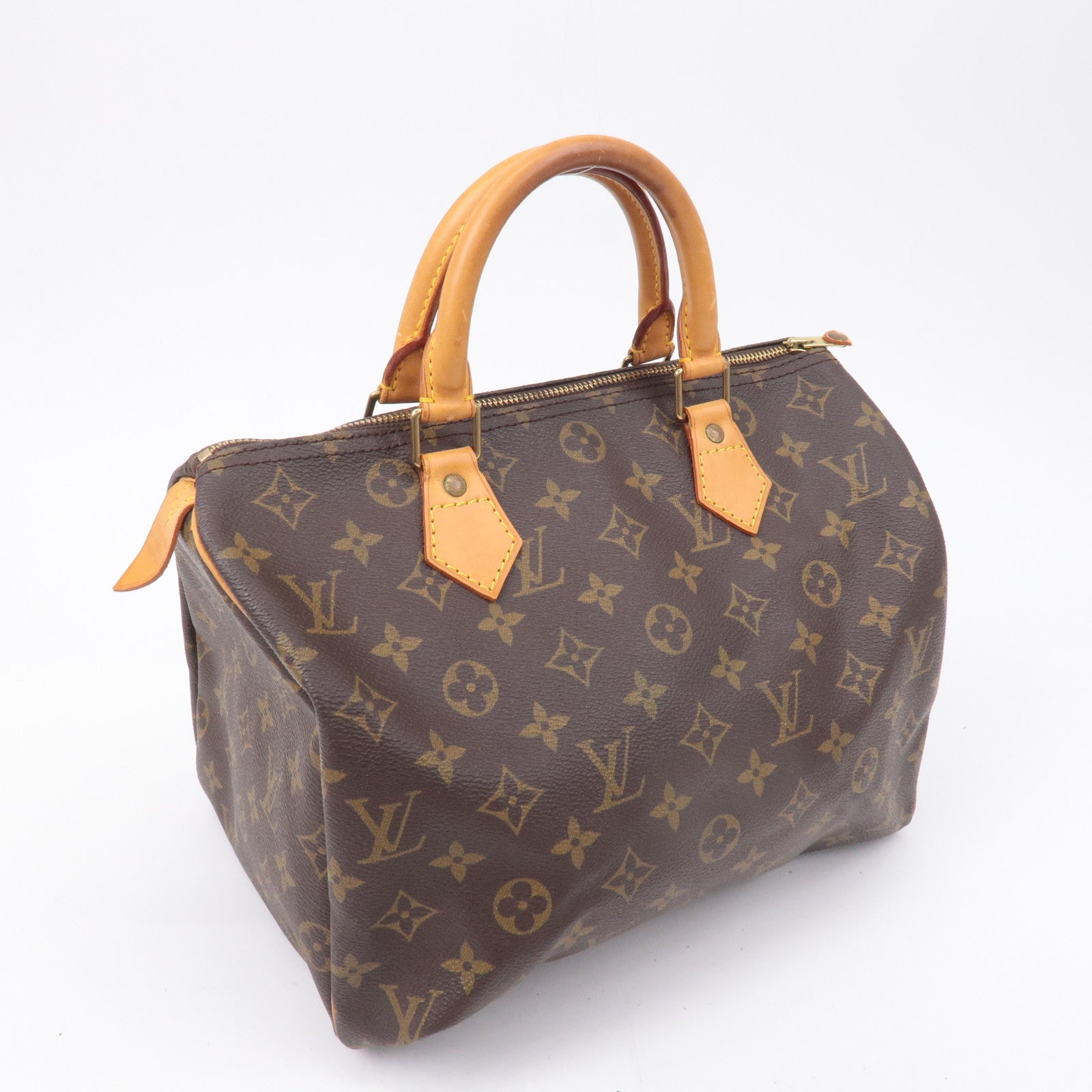 Louis Vuitton Monogram Speedy 30 Hand Bag Vintage M41526 LV Auth