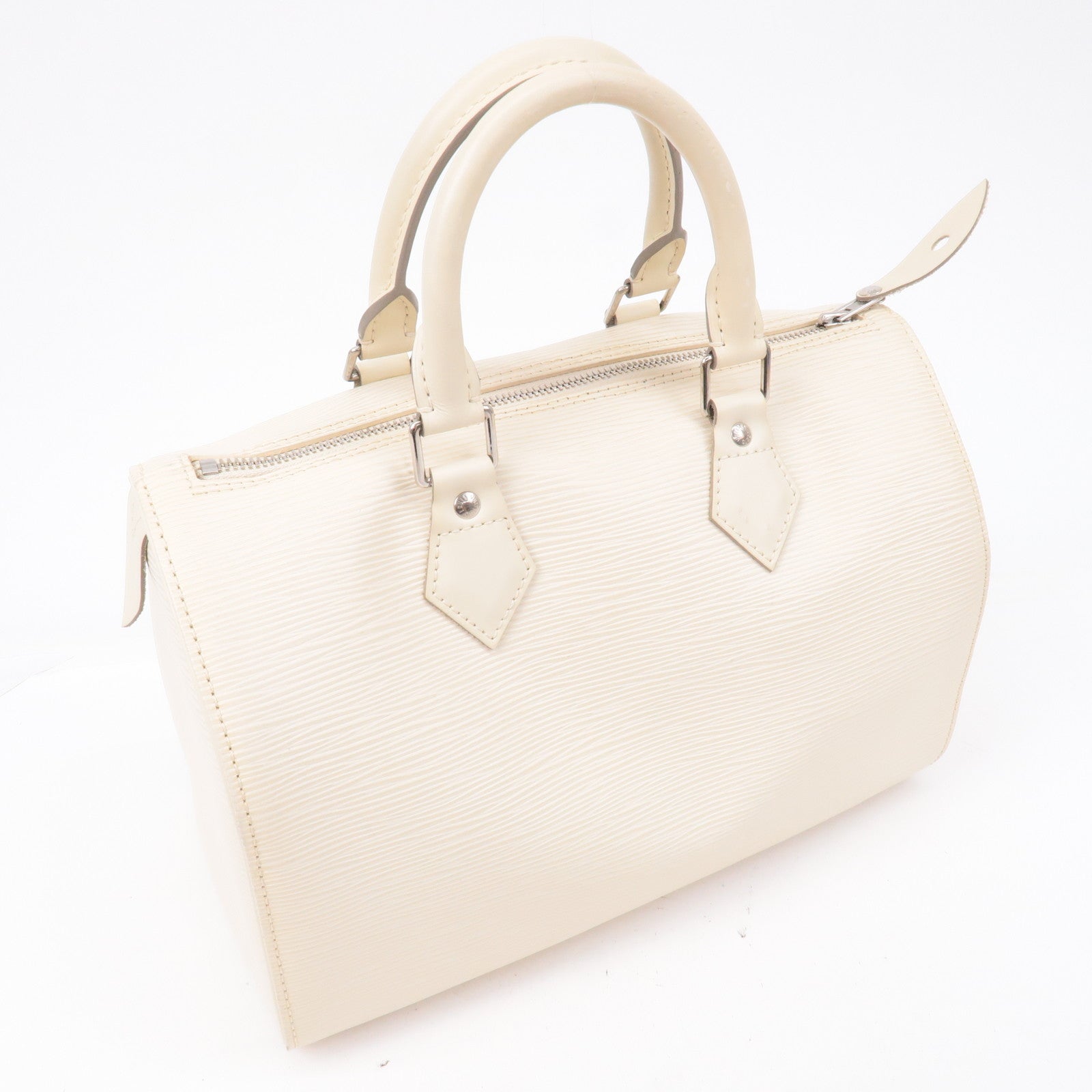 Louis Vuitton Speedy Epi 25 Ivory in Leather with Silver-tone - JP