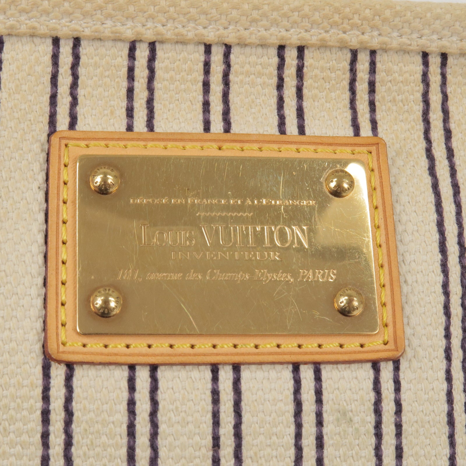 Louis-Vuitton-Antigua-Pochette-Plate-PM-Pouch-M40130-Beige – dct-ep_vintage  luxury Store