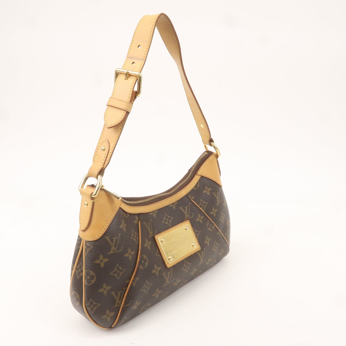 Louis Vuitton Monogram Thames PM Shoulder Bag Brown M56384