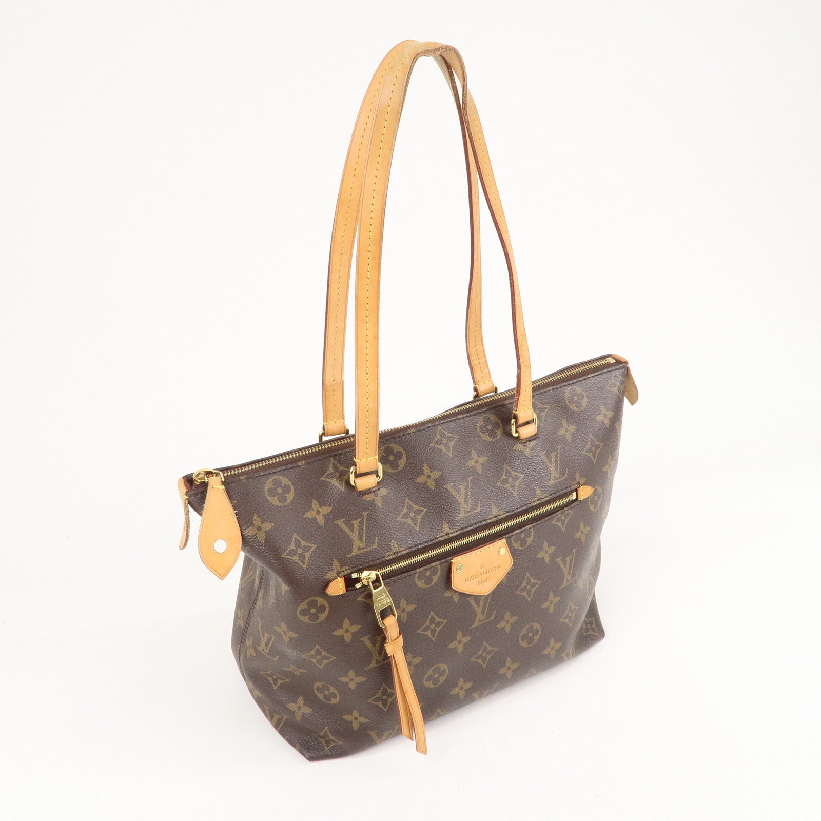 Authentic Louis Vuitton Monogram Iena PM Leather Shoulder Handbag