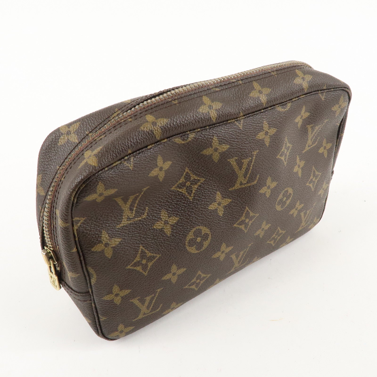 Louis Vuitton Monogram Trousse Toilette 23 Pouch Brown M47524