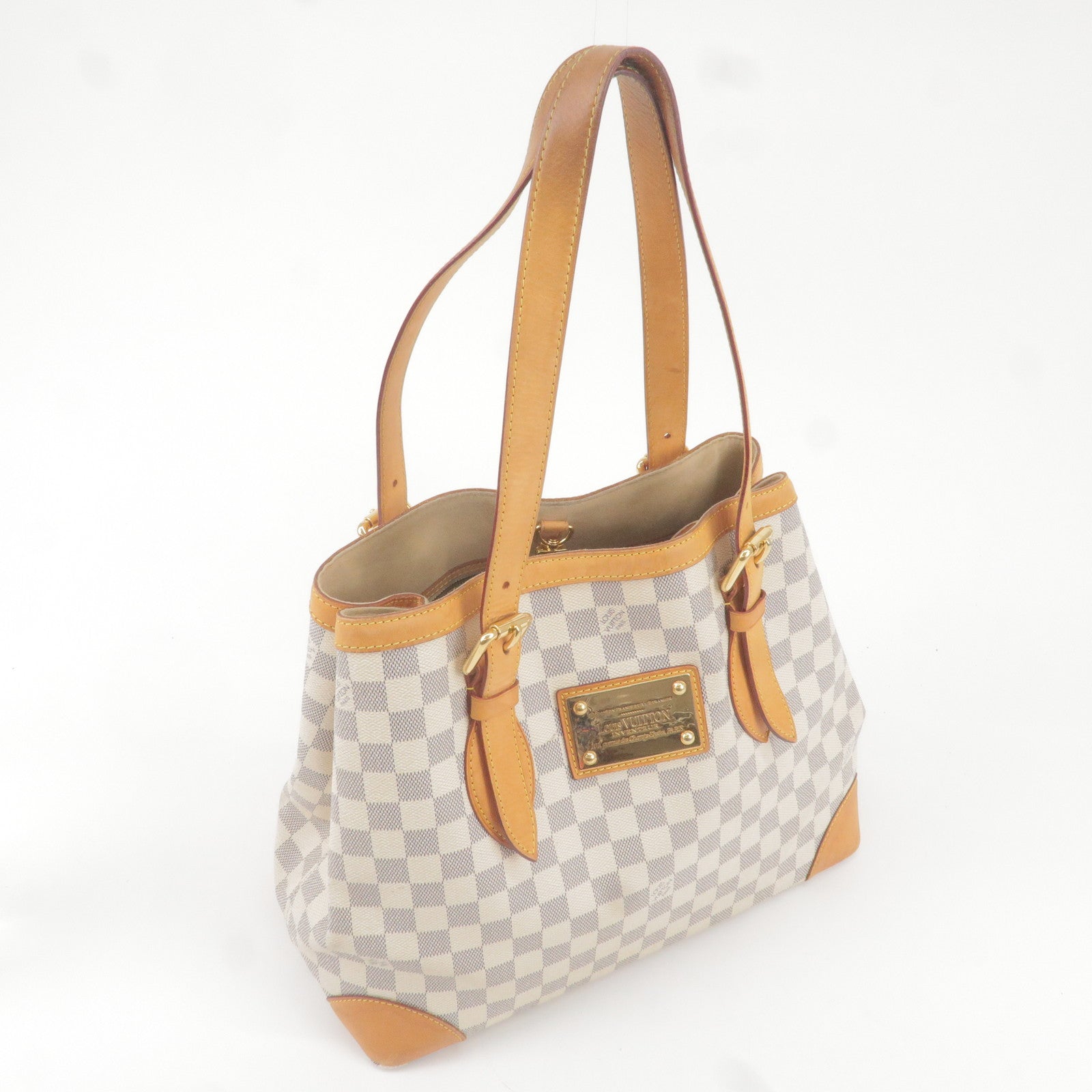 Louis-Vuitton-Damier-Azur-Hampstead-MM-Canvas-Hand-Bag-N51206 –  dct-ep_vintage luxury Store
