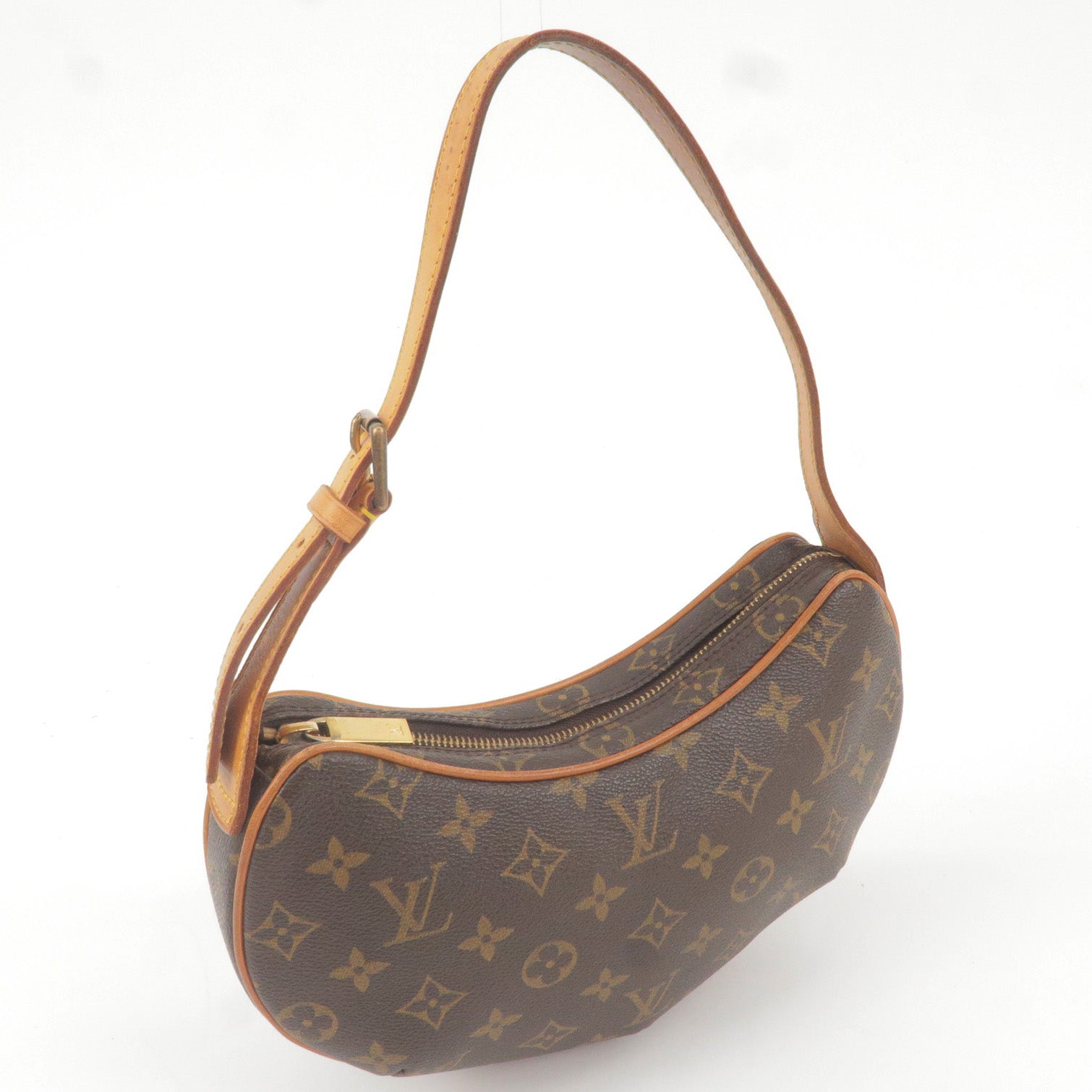 LOUIS VUITTON Pochette Croissant Monogram Shoulder Bag PM M51510