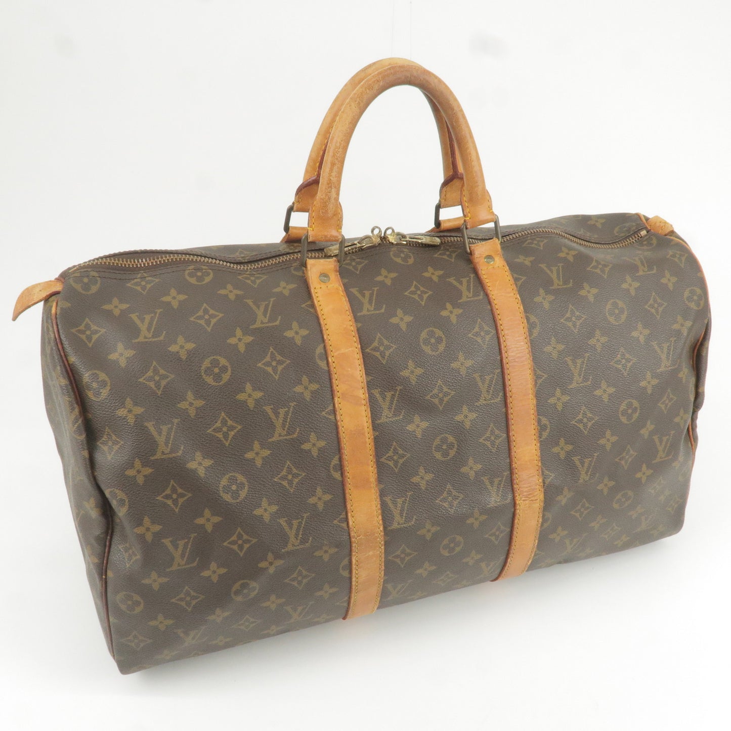 Louis Vuitton Monogram Keep All 50 Boston Bag M41426