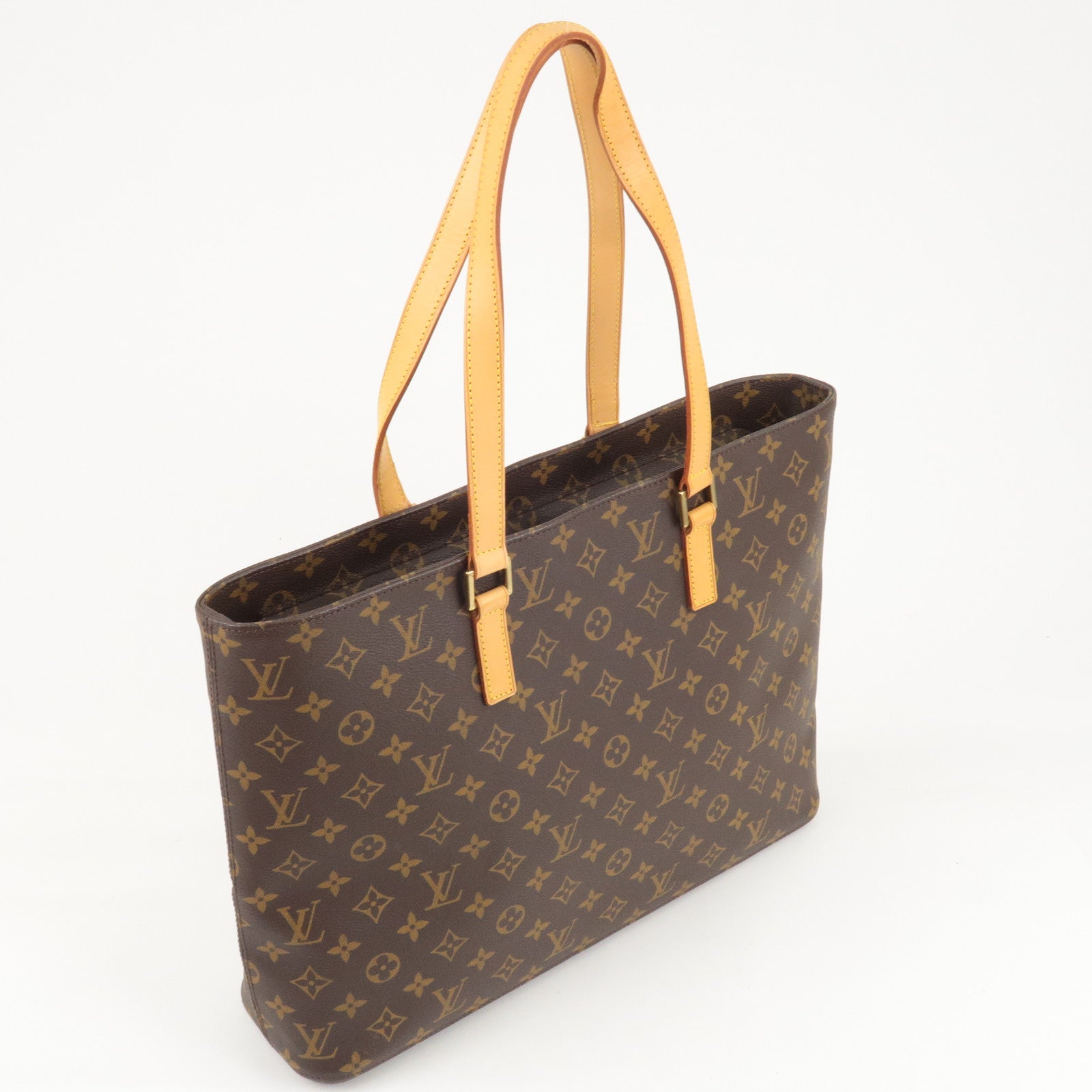 Brown - Louis Vuitton Monogram Luco Tote Bag Businee Bag M51155