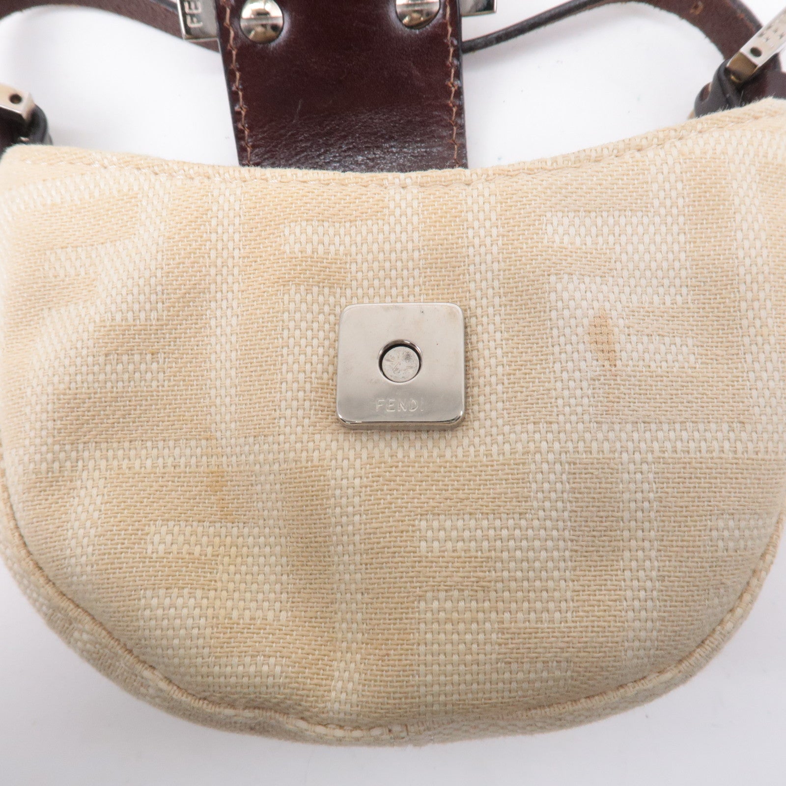 Fendi - Mini Croissant Bag - Zucca Canvas – ALIBI - Bloomington