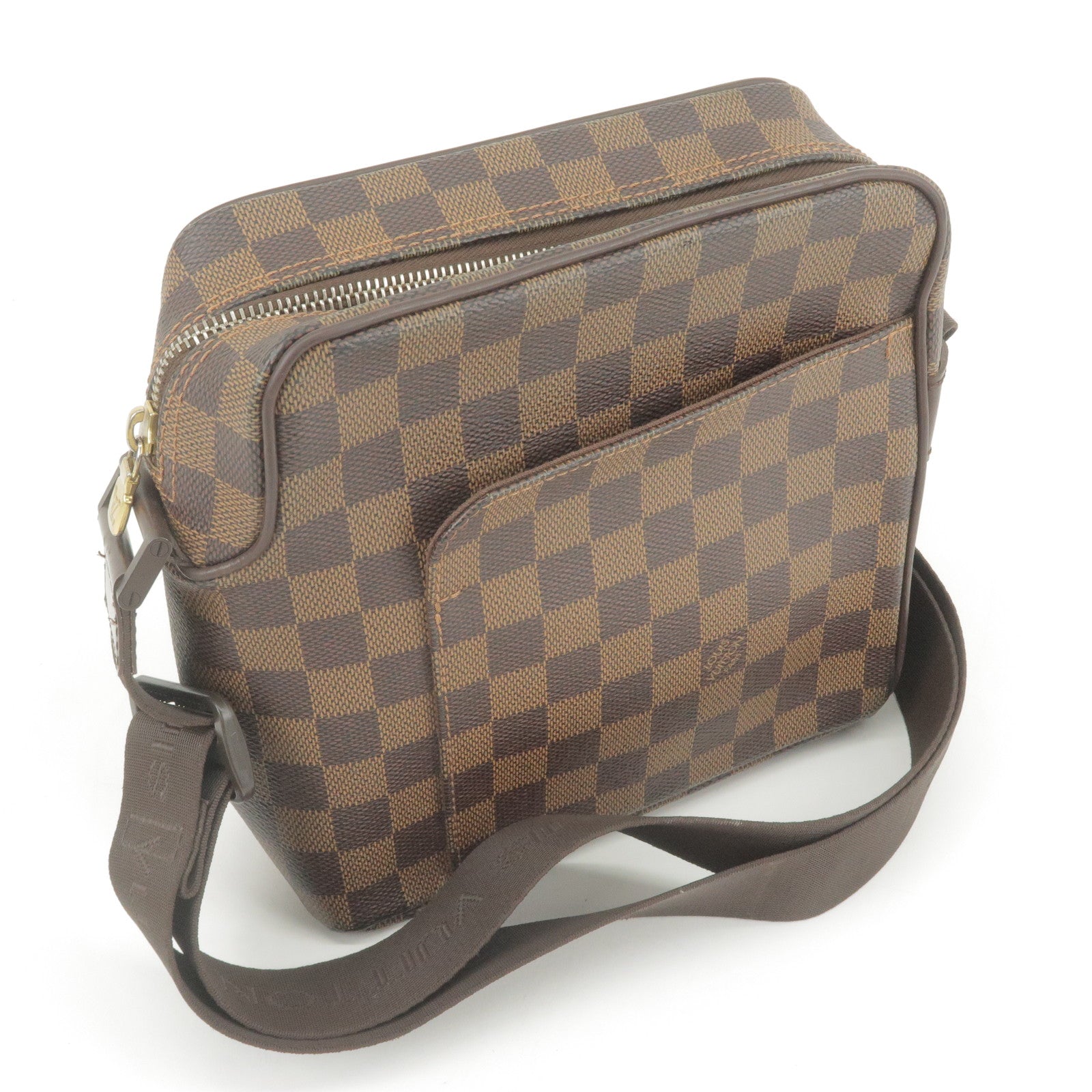 PM - Cross - Louis - Bag - Olaf - Vuitton - Shoulder - Louis Vuitton  Porte-habits clothes-hangers in green taiga leather and green canvas -  N41442 – Louis Vuitton Brazza Wallet Black For Men - Damier - Body