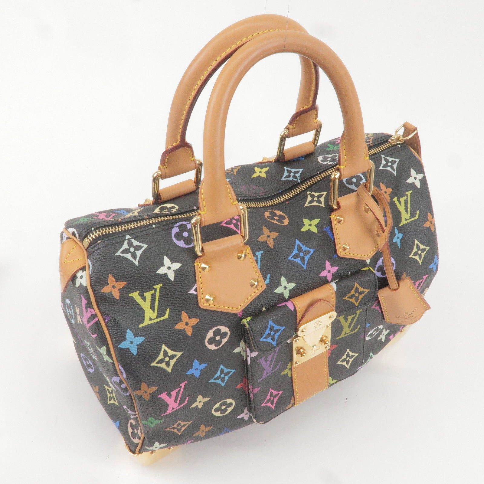 Louis Vuitton Monogram Multicolor Speedy 30 Ladies Boston Bag