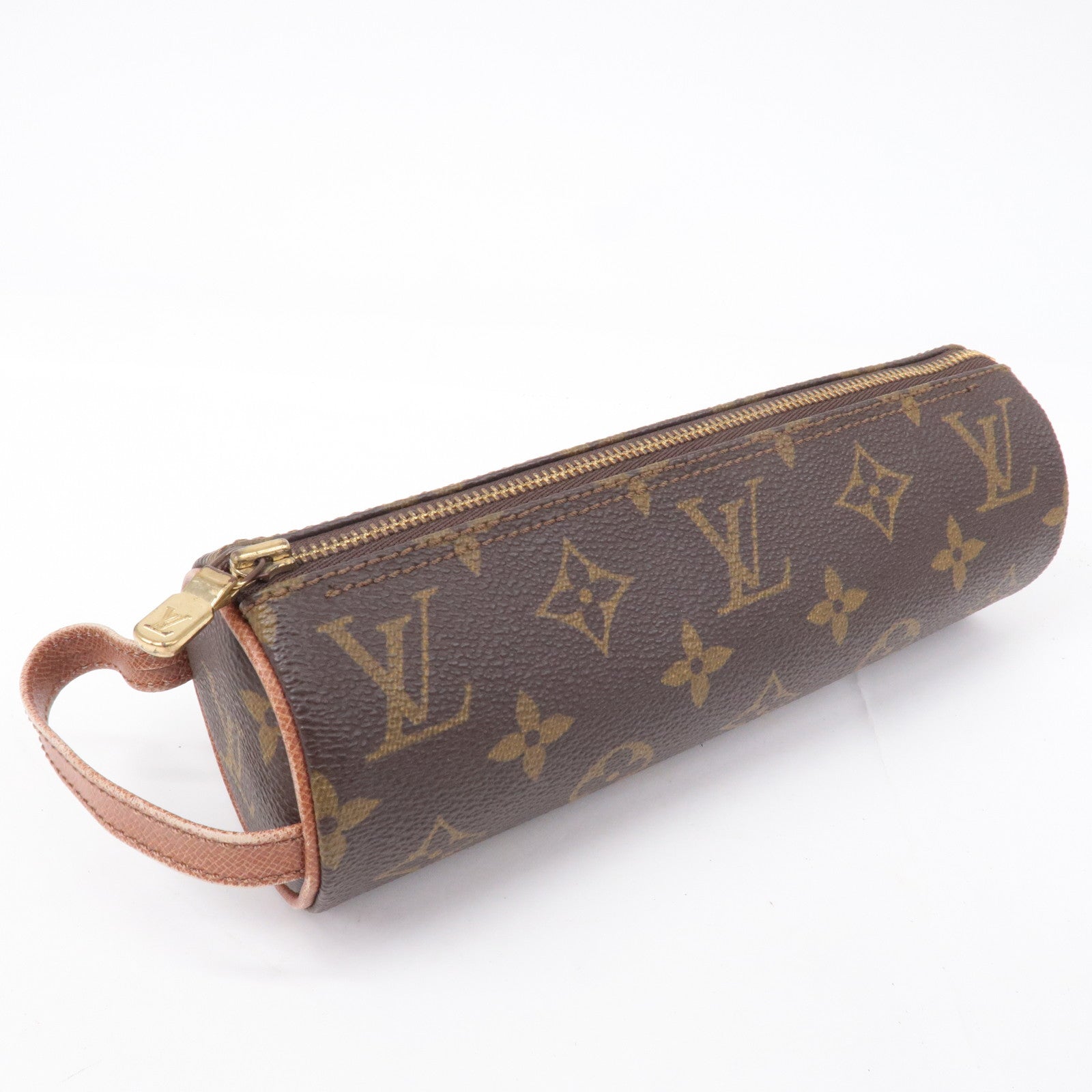 Louis Vuitton Monogram Trousse Ronde Cosmetic Bag Pouch M47626 - YI00150