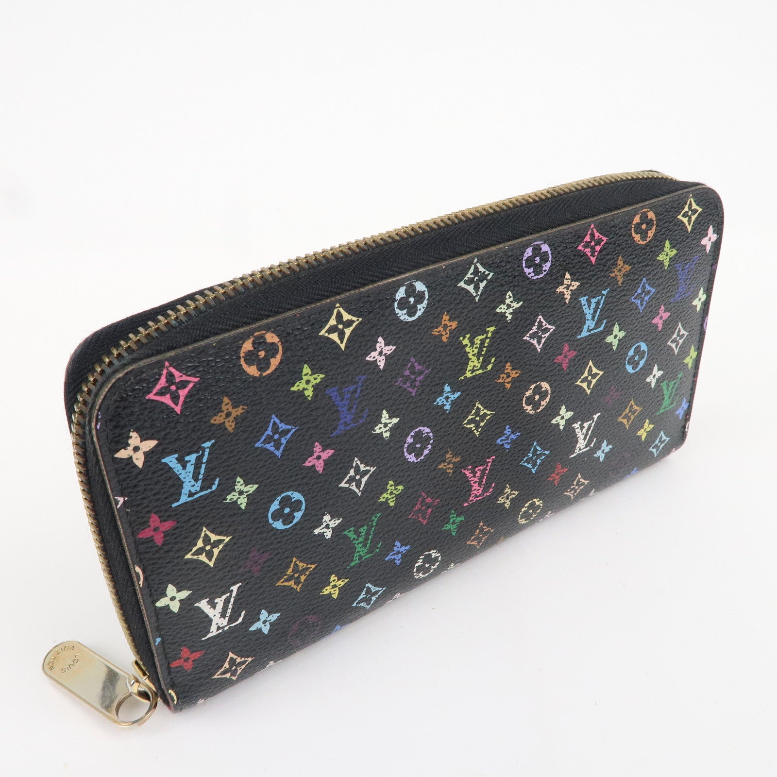 Louis Vuitton Monogram Multi-Color Zippy Wallet Long Wallet M60243