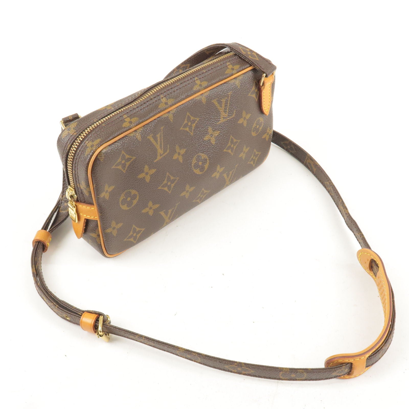 Louis Vuitton, Bags, Authentic Lv Pouchette Marly Bandouliere Monogram  Crossbody