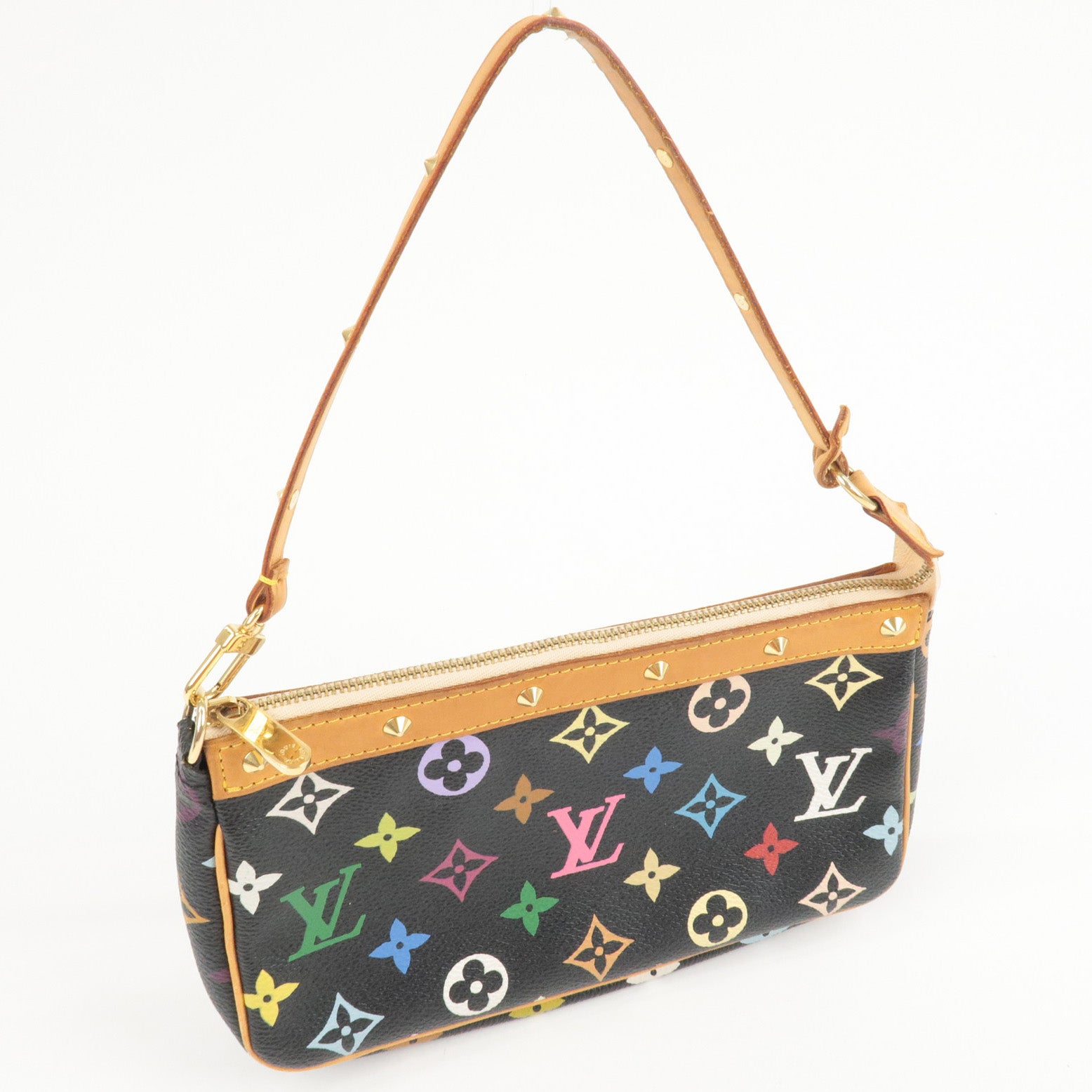 Pochette Louis Vuitton Accessoires en toile monogram multicolore