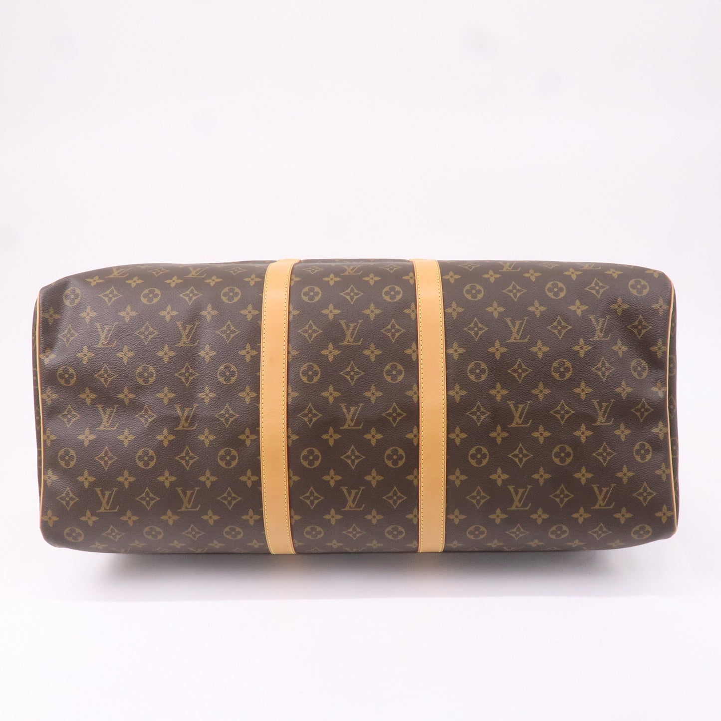 Louis Vuitton Monogram Keep All 60 Boston Bag Brown M41422