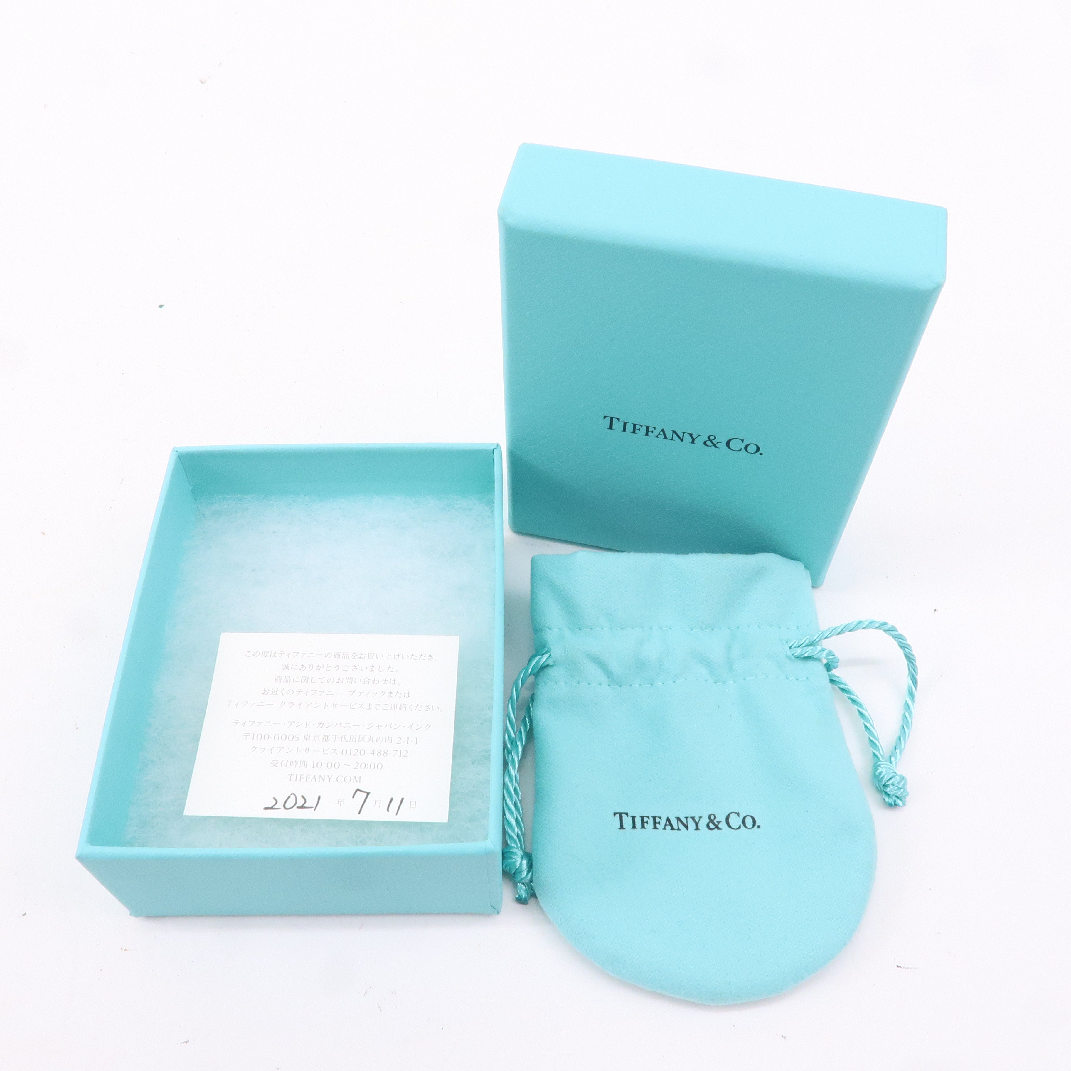 Tiffany&Co. Set of 10 Jewelry Box Dust Bag Tiffany Blue