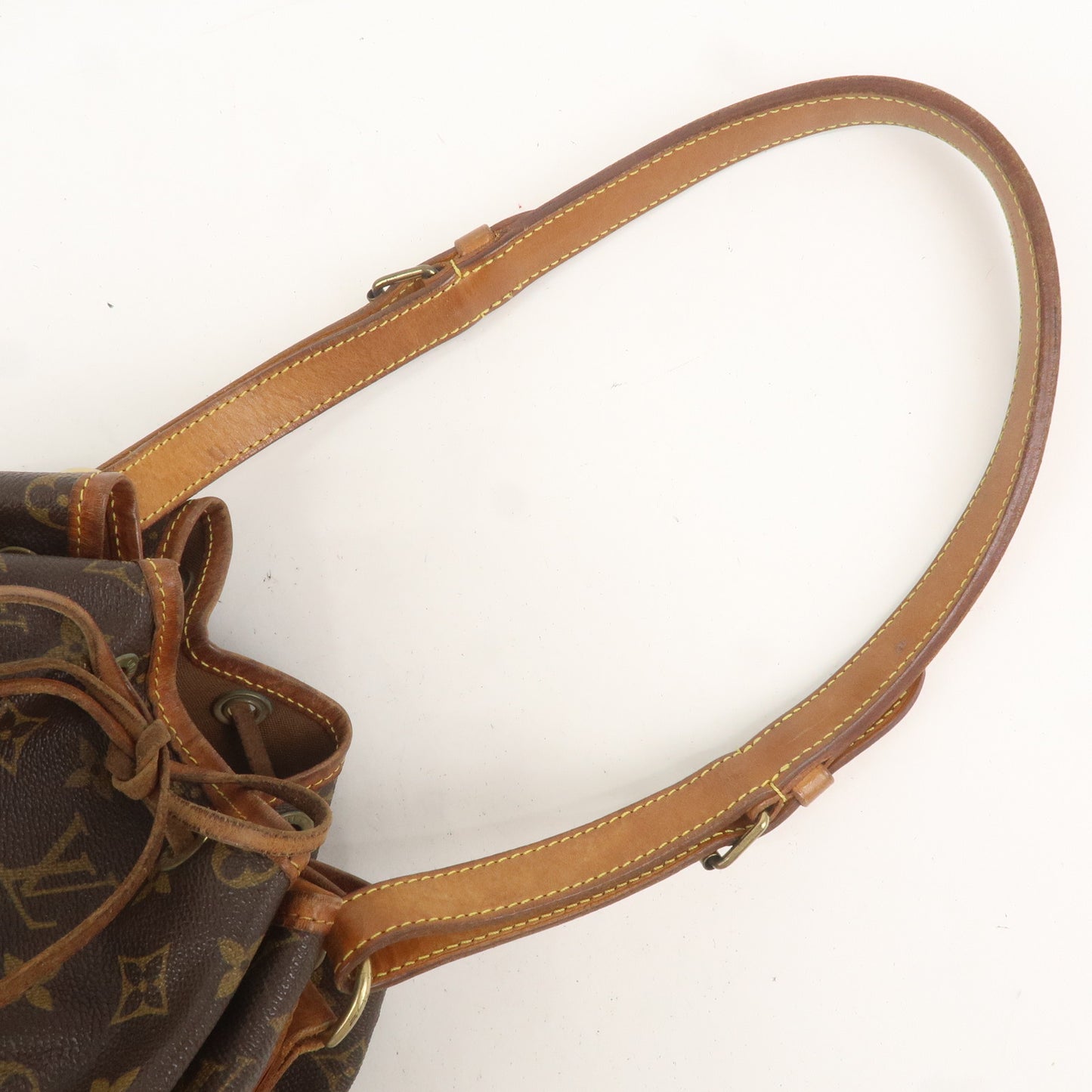 Louis Vuitton Monogram Noe Shoulder Bag Brown M42224